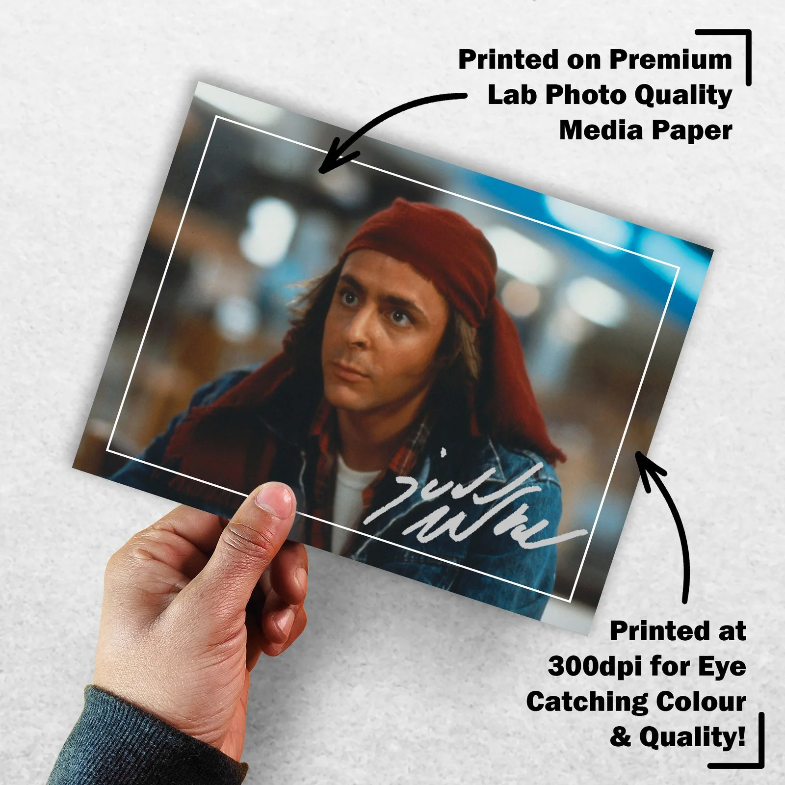 Judd Nelson Signed Memorabilia 8x6 Pre Printed Autograph Photo Memorabilia, изображение 3