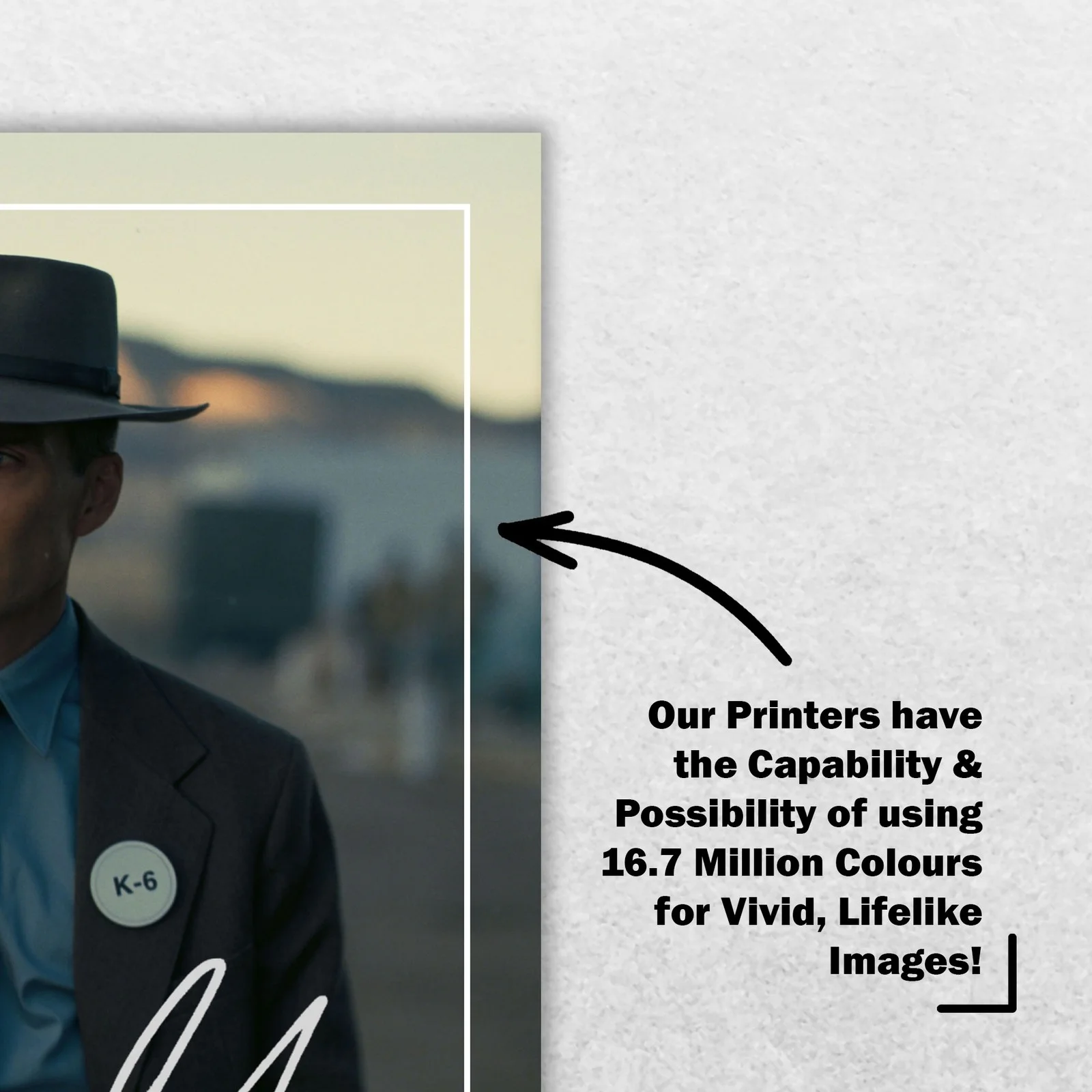 Cillian Murphy Signed Memorabilia 8x6 Pre Printed Autograph Photo Memorabilia, изображение 5