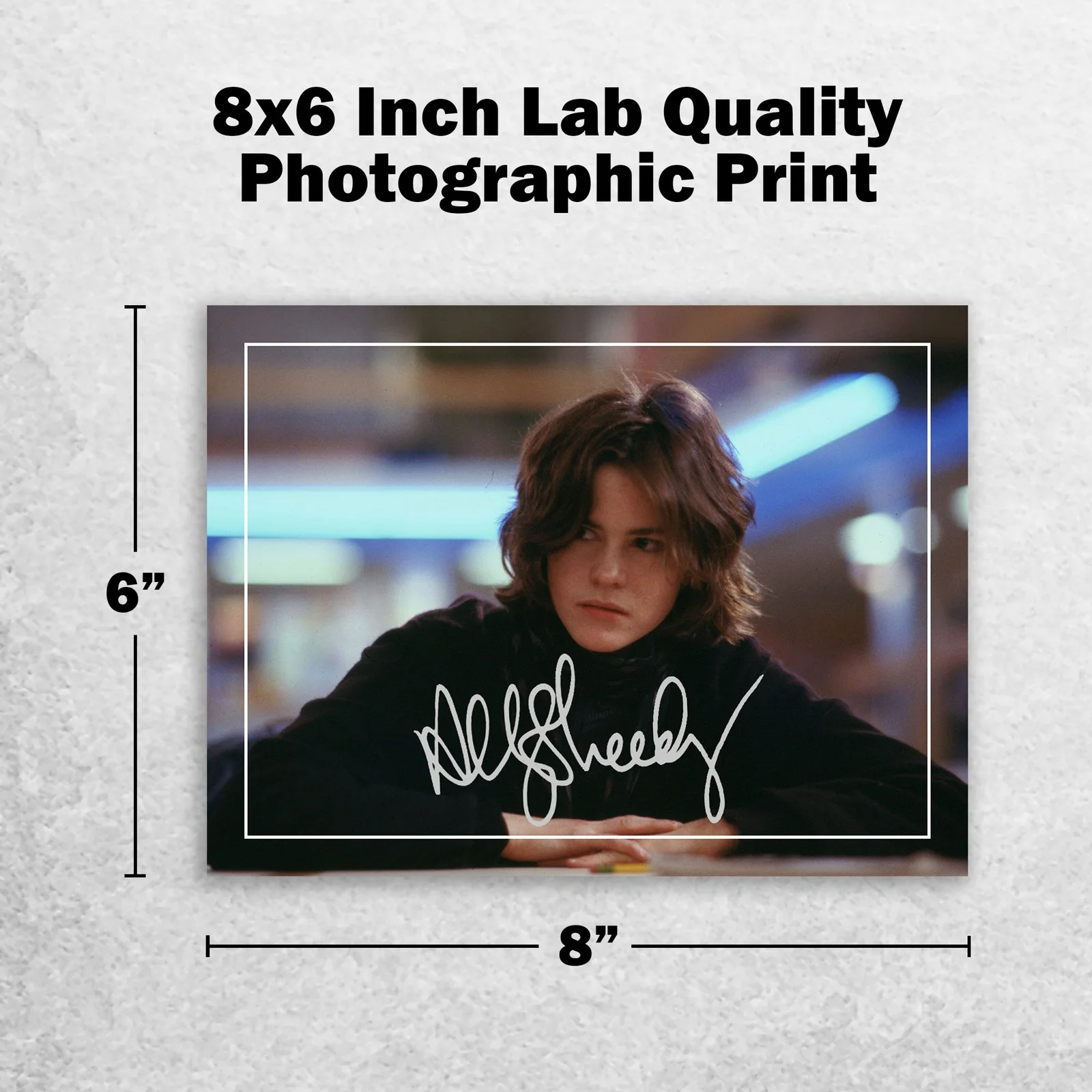 Ally Sheedy Signed Memorabilia 8x6 Pre Printed Autograph Photo Memorabilia, изображение 2
