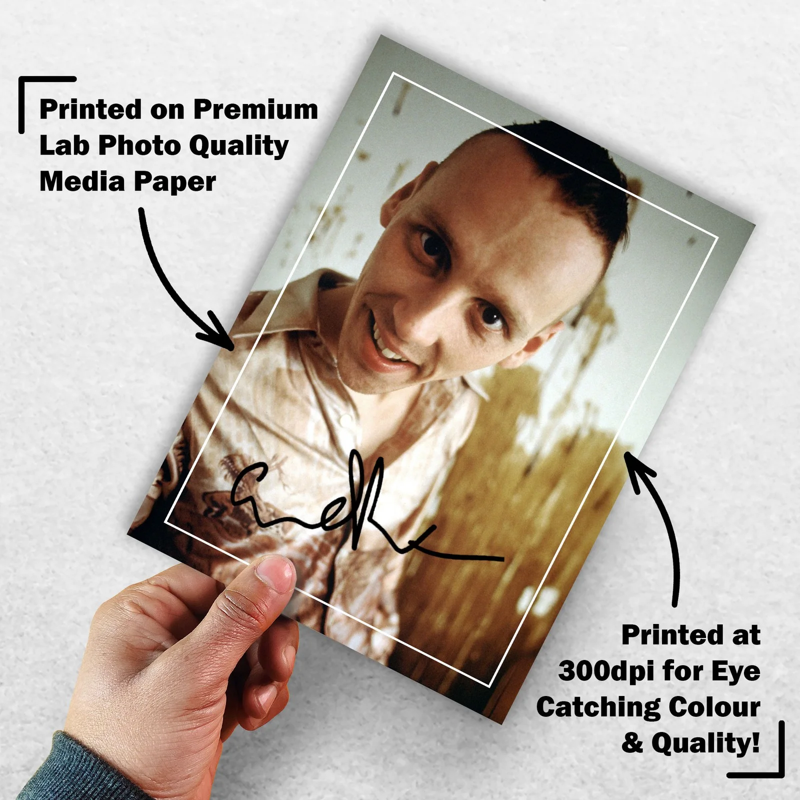 Billy Bremner Signed Memorabilia 8x6 Pre Printed Autograph Photo Memorabilia, image 3