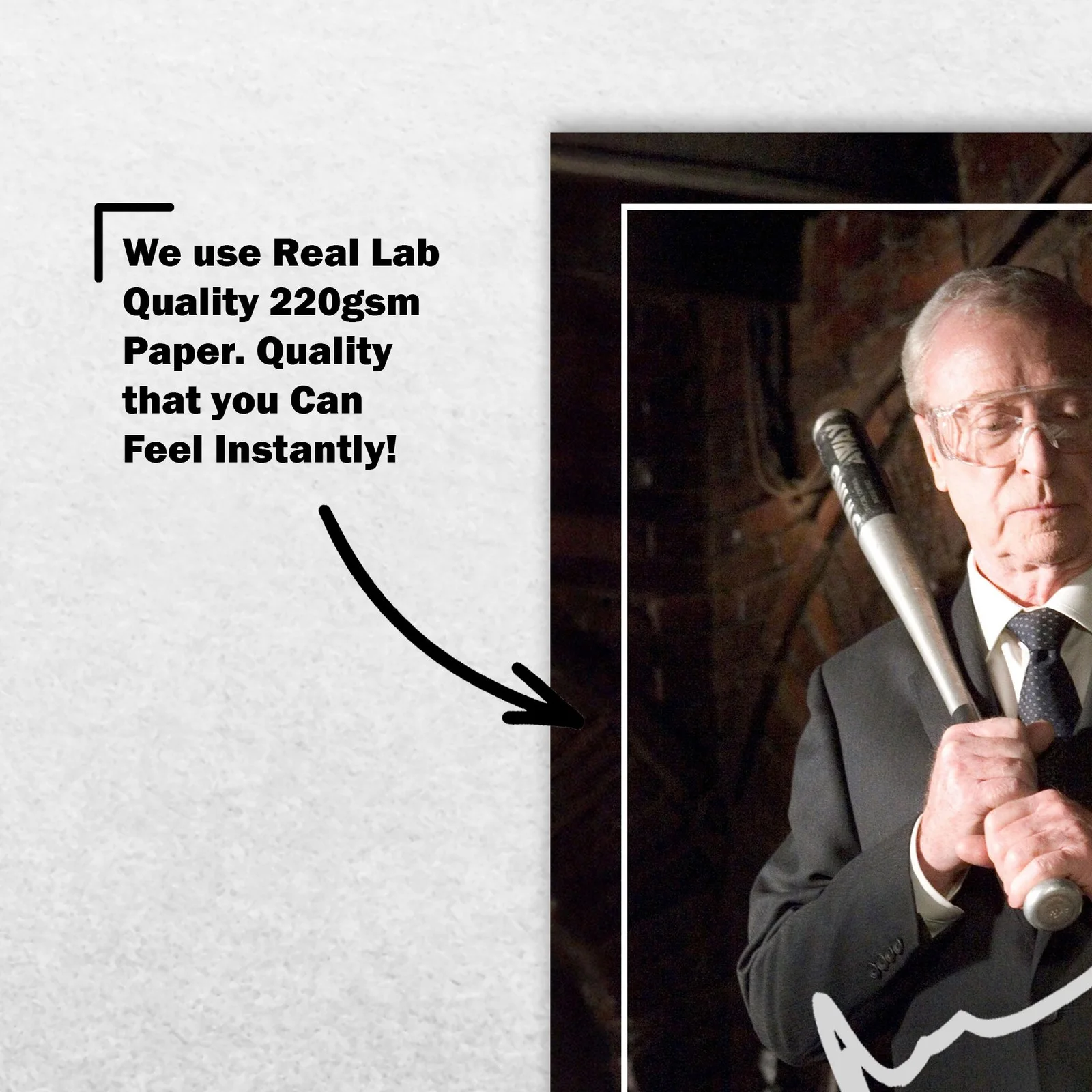 Michael Caine Signed Memorabilia 8x6 Pre Printed Autograph Photo Memorabilia, изображение 4