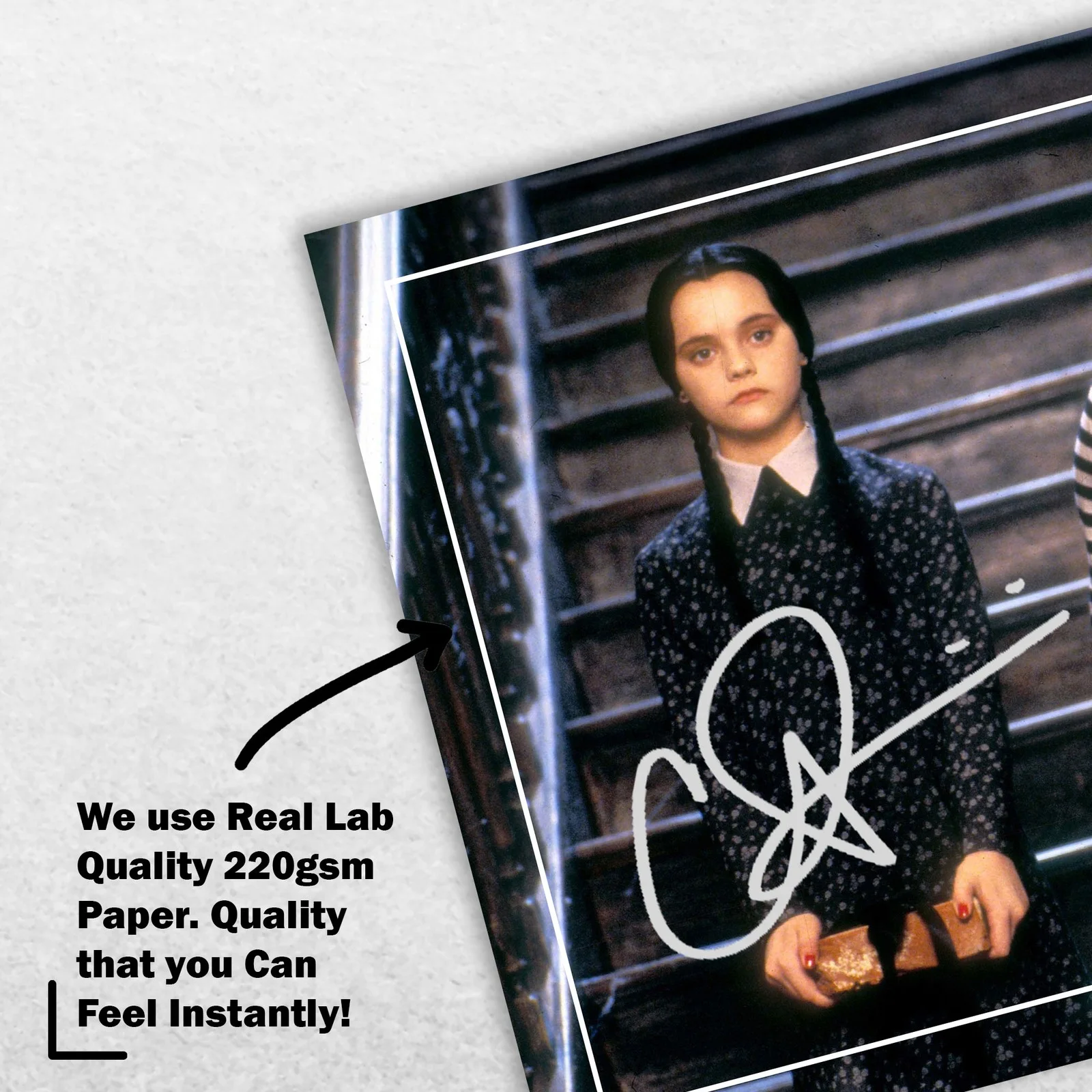 Christina Ricci Jimmy Workman Signed Memorabilia 8x6 Pre Printed Autograph Photo, image 4