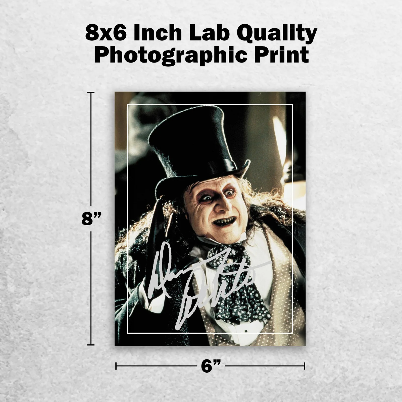 Danny DeVito Signed Memorabilia 8x6 Pre Printed Autograph Photo Memorabilia, image 2