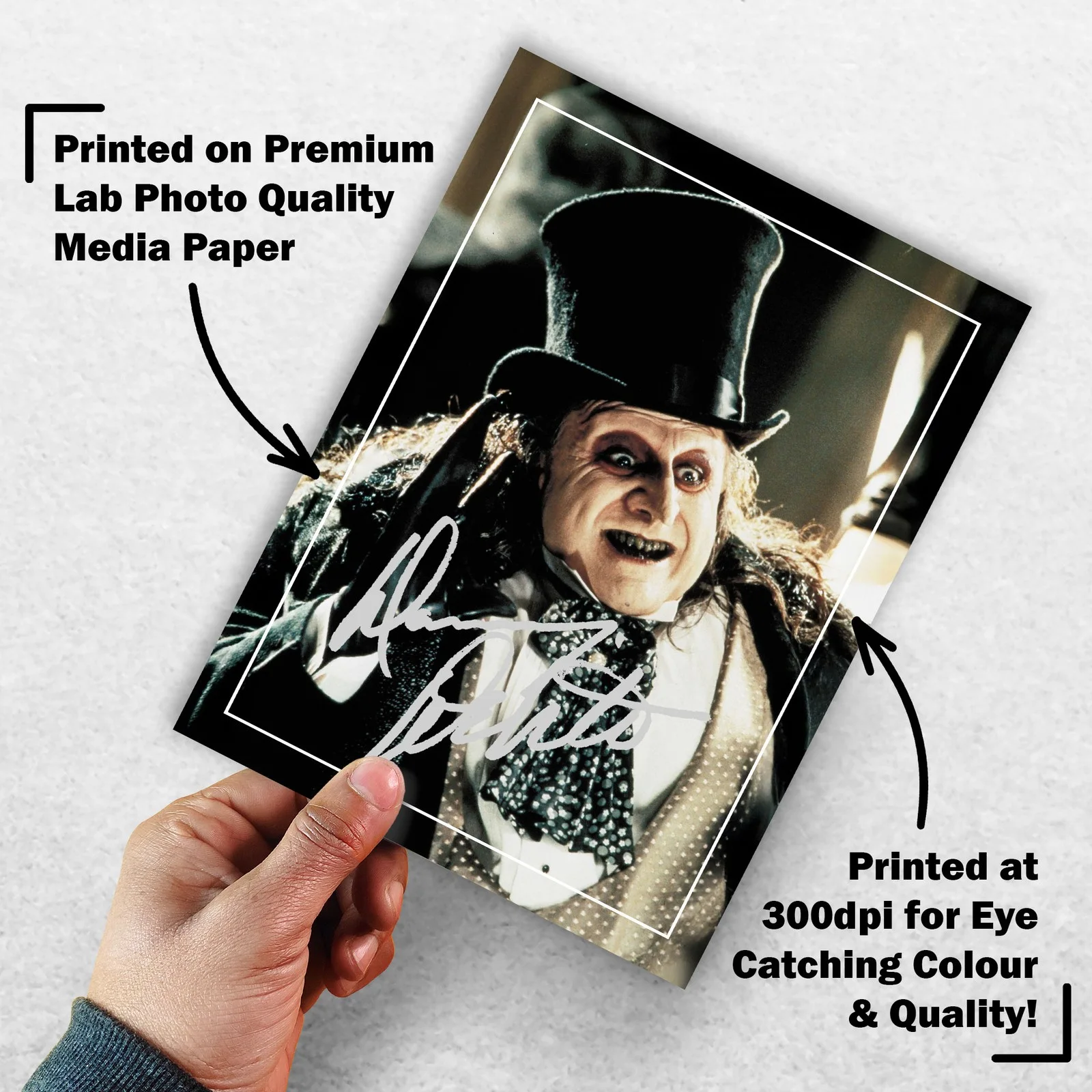 Danny DeVito Signed Memorabilia 8x6 Pre Printed Autograph Photo Memorabilia, image 3