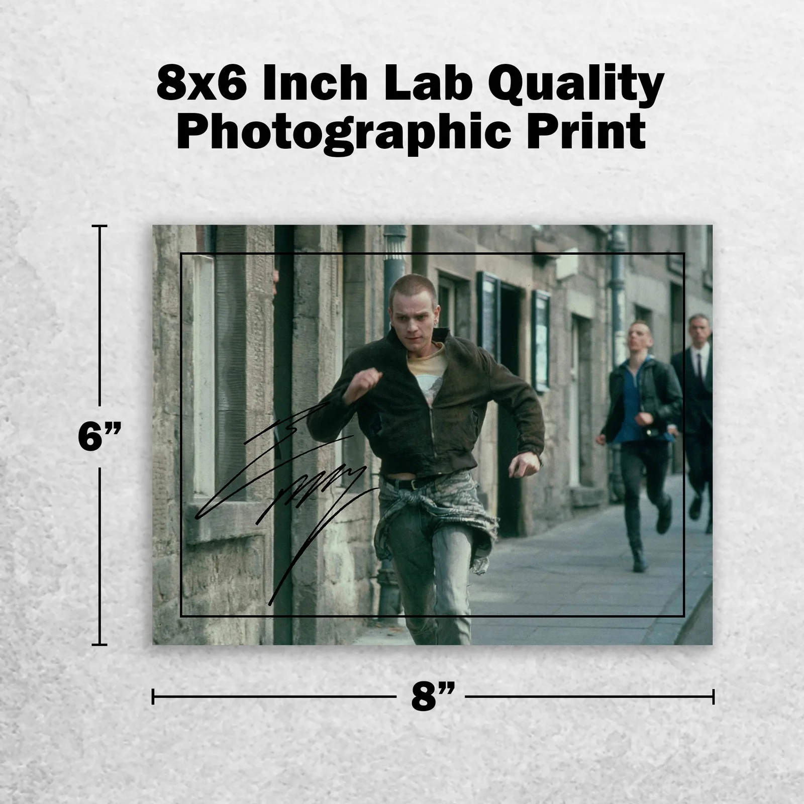 Ewan McGregor 8x6 Photo Signed Memorabilia 8x6 Pre Printed Autograph Photo, изображение 2