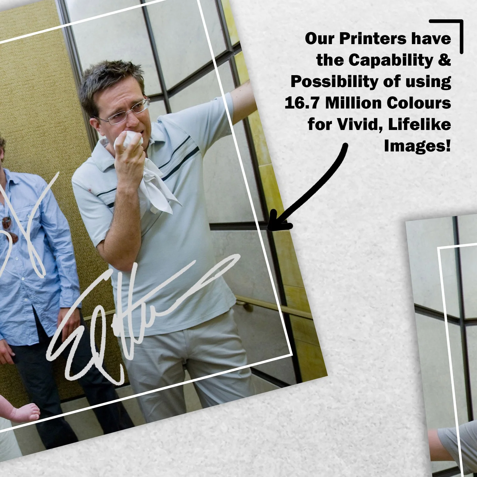 Zach Galifianakis Bradley Coop Signed Memorabilia 8x6 Pre Printed Autograph, изображение 5