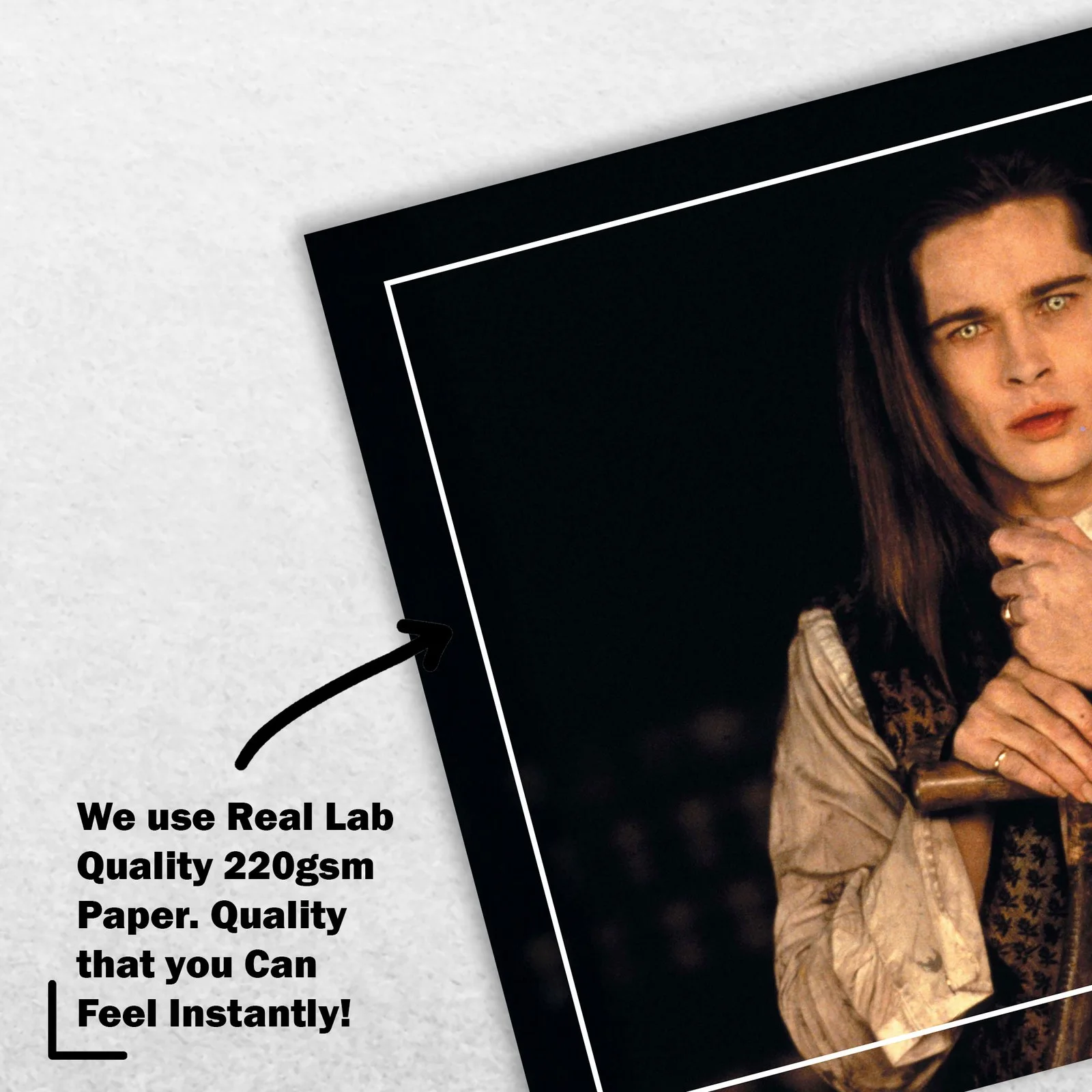 Brad Pitt 8x6 Photo Signed Memorabilia 8x6 Pre Printed Autograph Photo, image 4