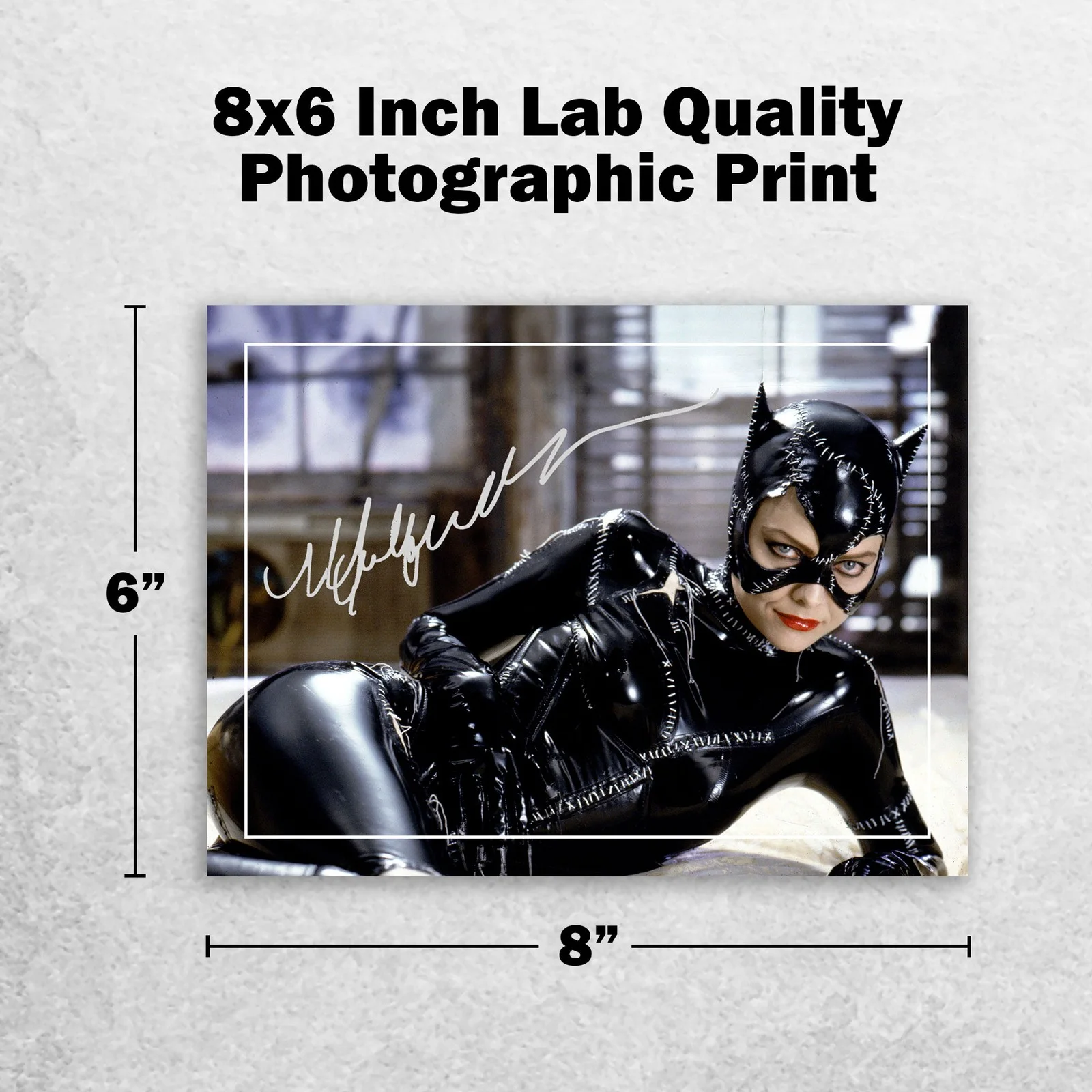 Michelle Pfeiffer Signed Memorabilia 8x6 Pre Printed Autograph Photo Memorabilia, image 2