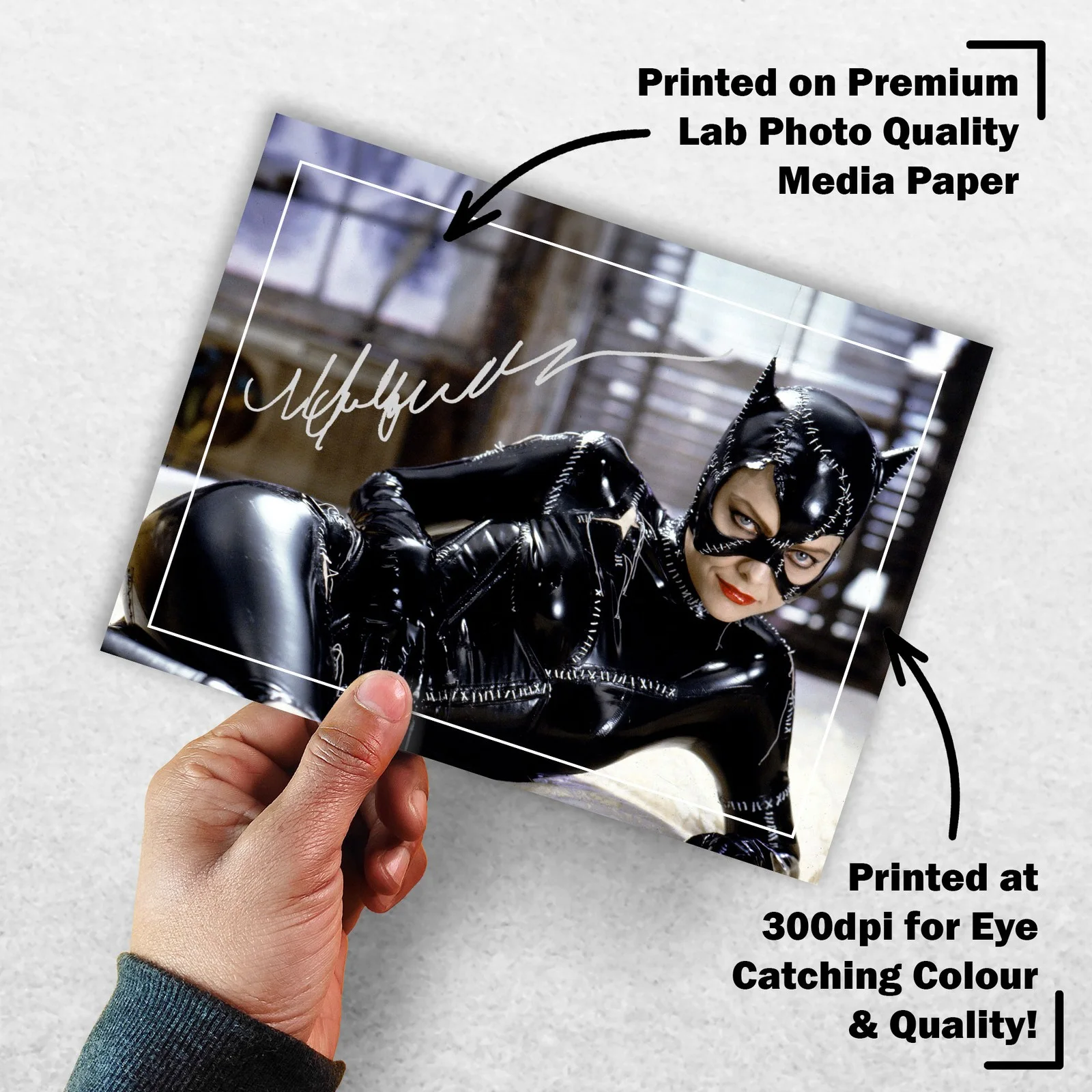 Michelle Pfeiffer Signed Memorabilia 8x6 Pre Printed Autograph Photo Memorabilia, image 3