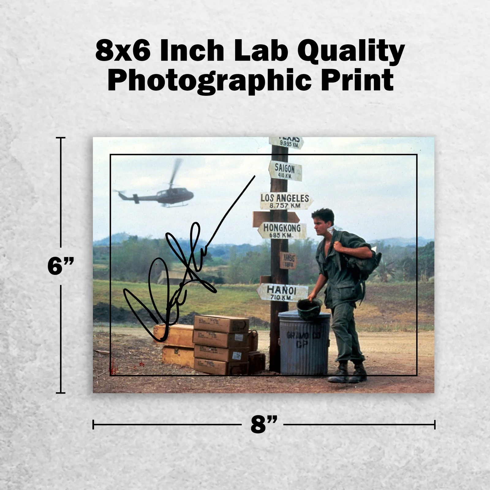 Charlie Sheen 8x6 Photo Signed Memorabilia 8x6 Pre Printed Autograph Photo, изображение 2