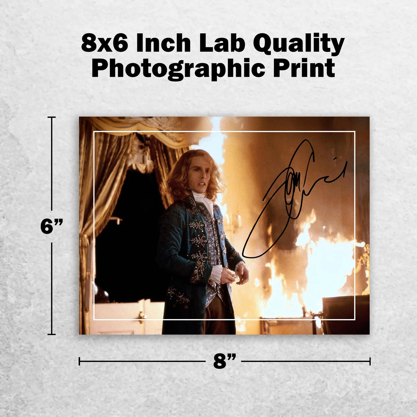 Tom Cruise Signed Memorabilia 8x6 Pre Printed Autograph Photo Memorabilia, изображение 2