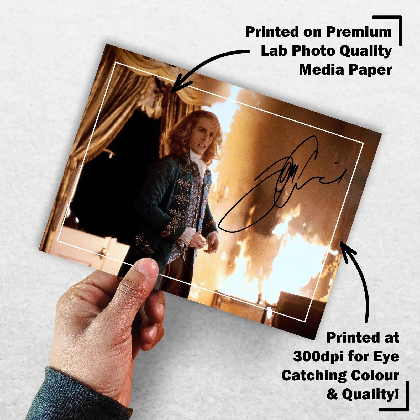 Tom Cruise Signed Memorabilia 8x6 Pre Printed Autograph Photo Memorabilia, изображение 3