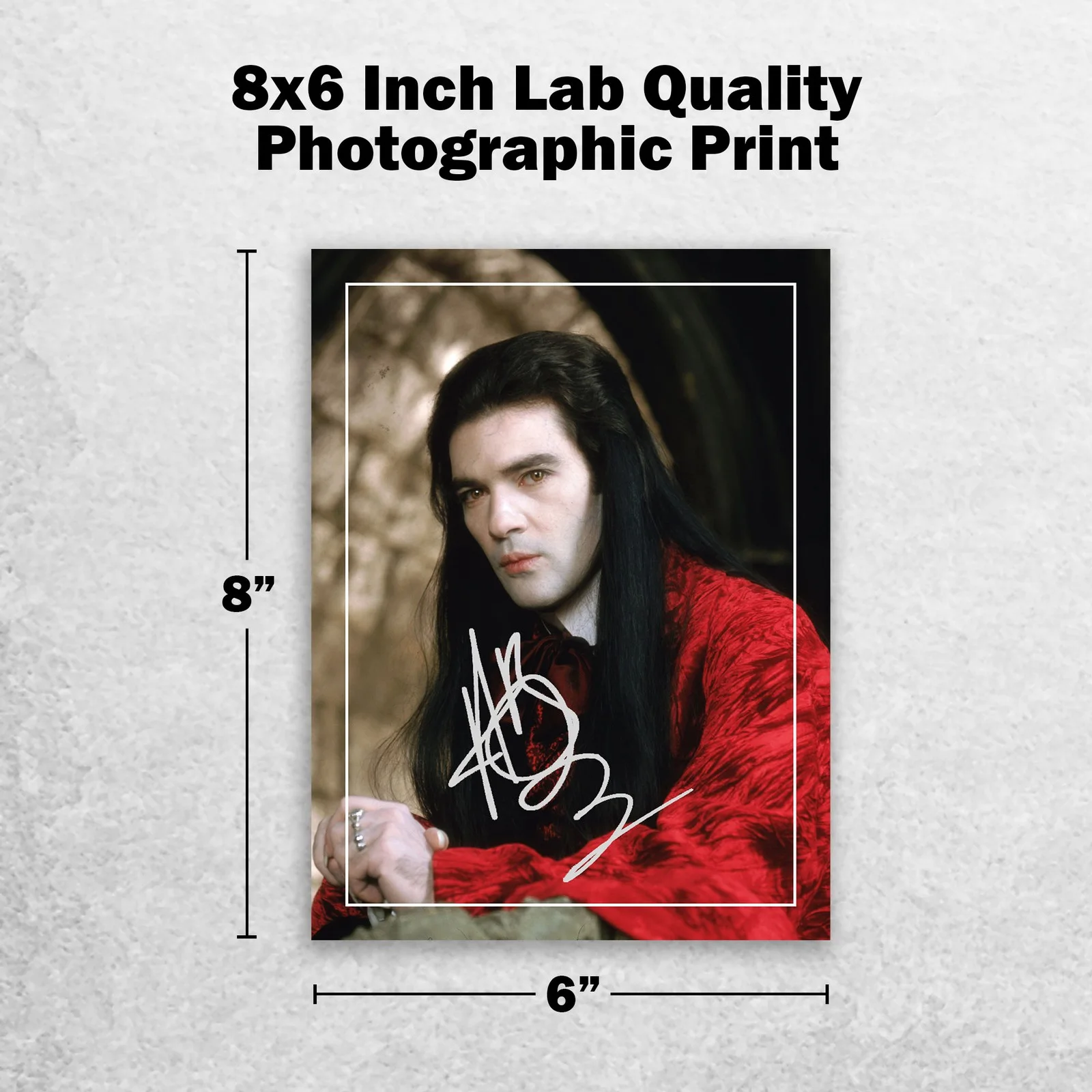 Antonio Banderas Signed Memorabilia 8x6 Pre Printed Autograph Photo Memorabilia, image 2
