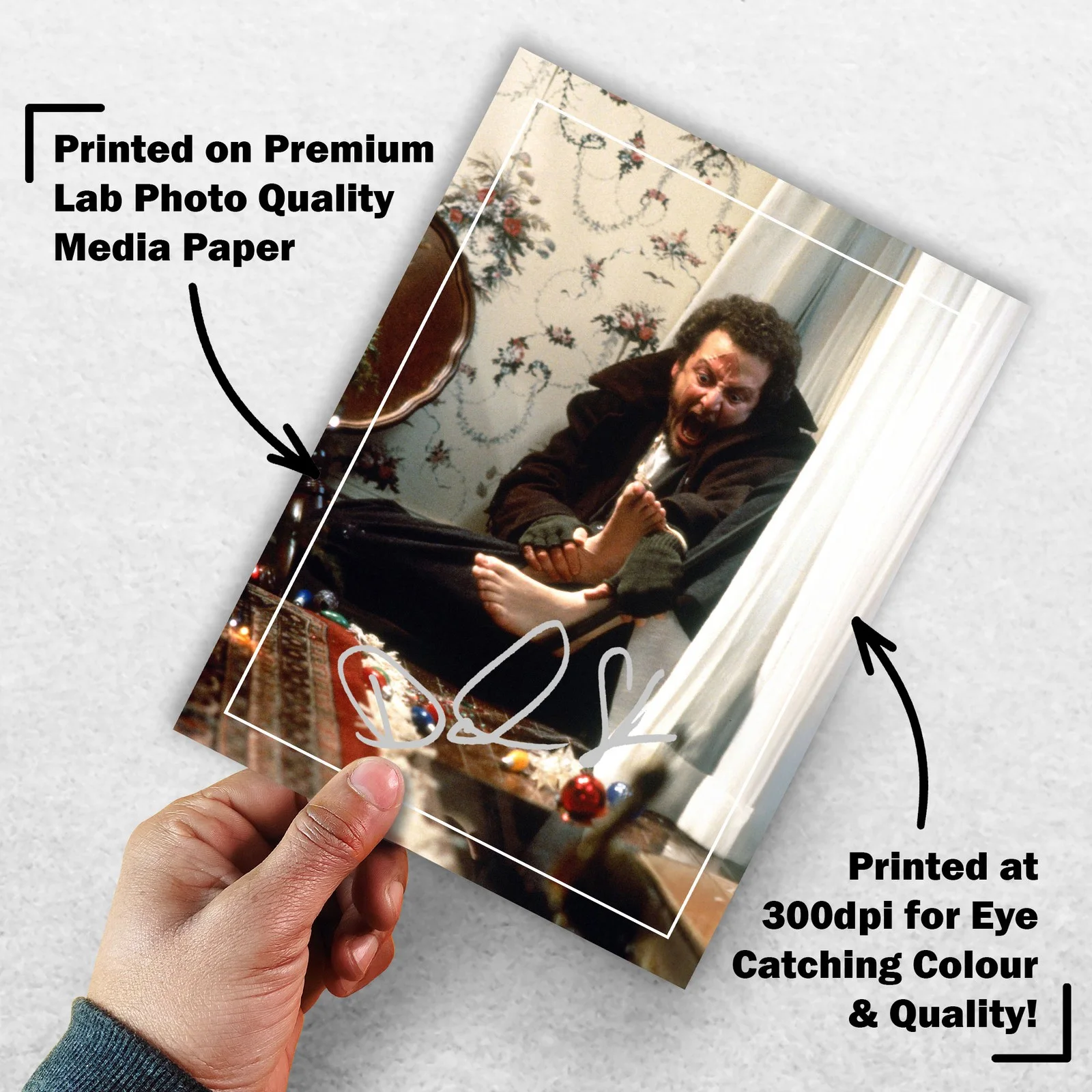 Daniel Stern Signed Memorabilia 8x6 Pre Printed Autograph Photo Memorabilia, image 3