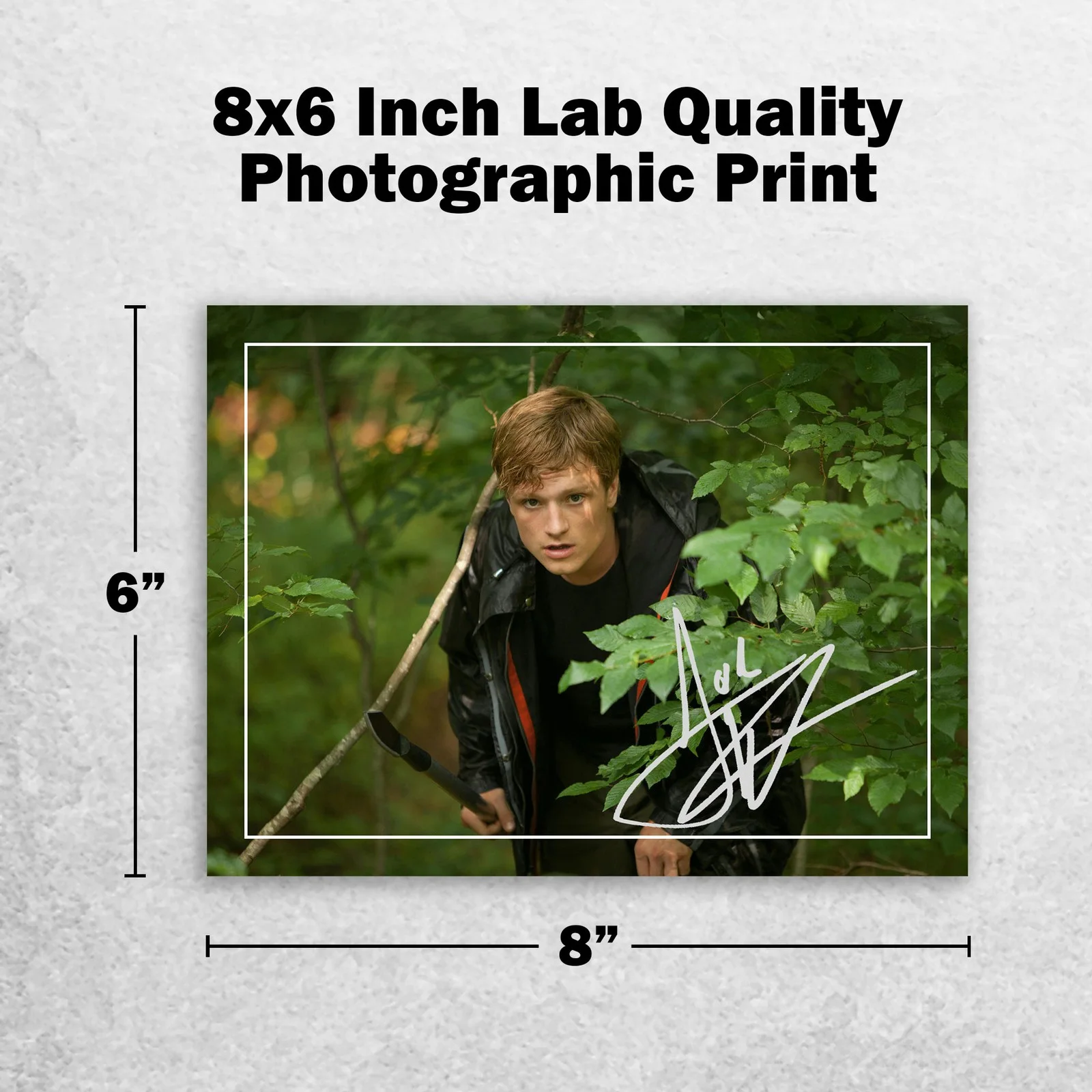 Josh Hutcherson Signed Memorabilia 8x6 Pre Printed Autograph Photo Memorabilia, изображение 2