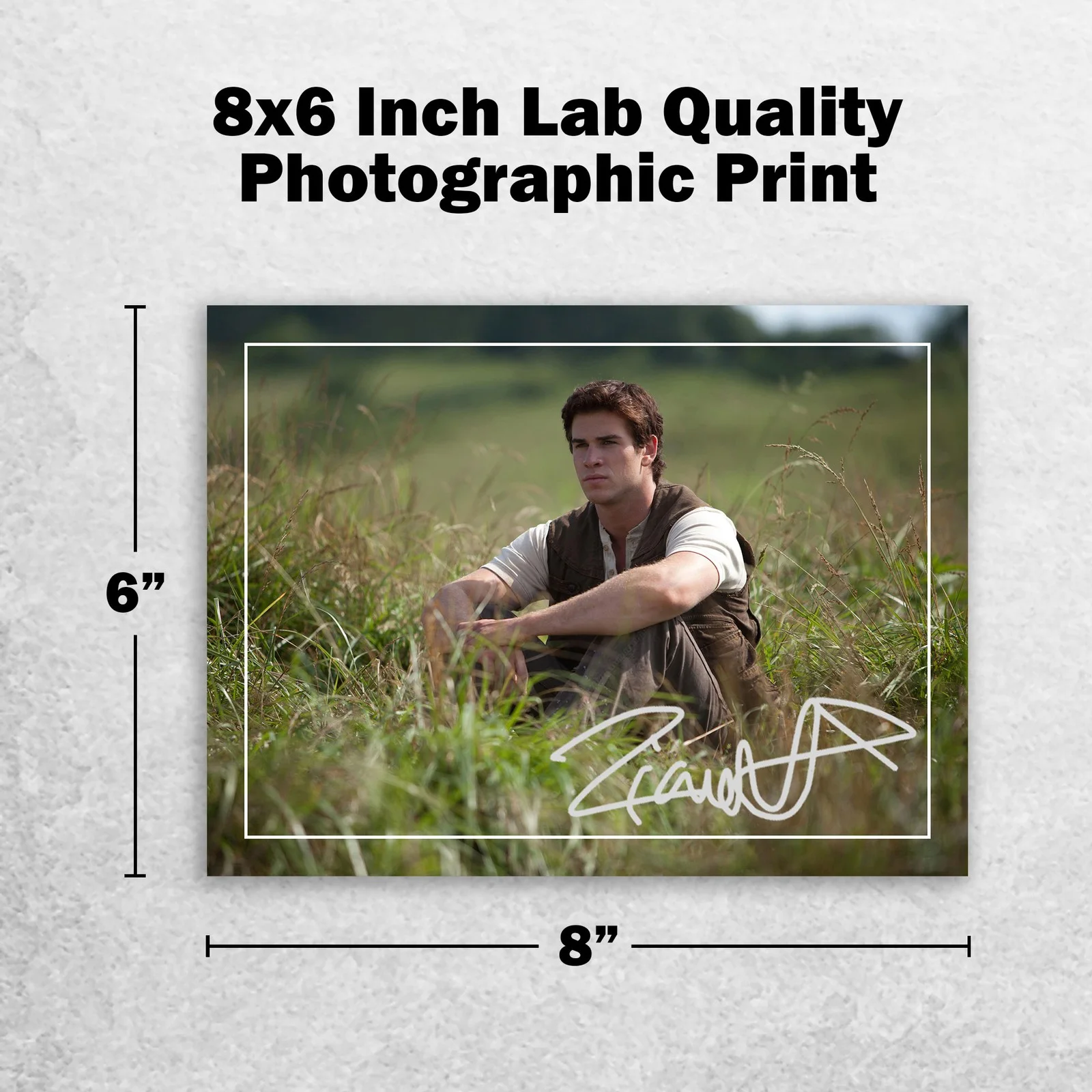 Chris Hemsworth Signed Memorabilia 8x6 Pre Printed Autograph Photo Memorabilia, изображение 2