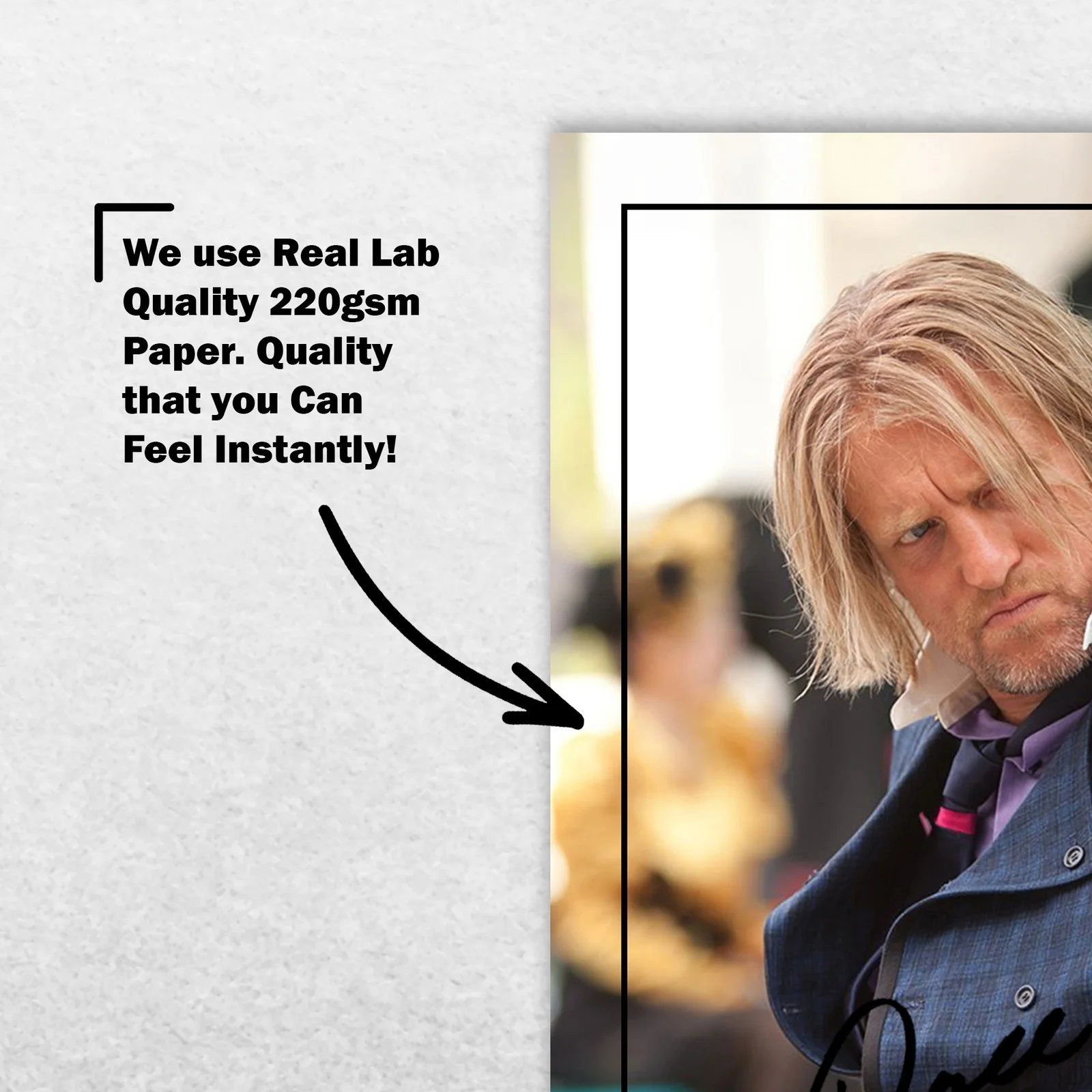 Woody Harrelson 8x6 Photo Signed Memorabilia 8x6 Pre Printed Autograph Photo, изображение 4