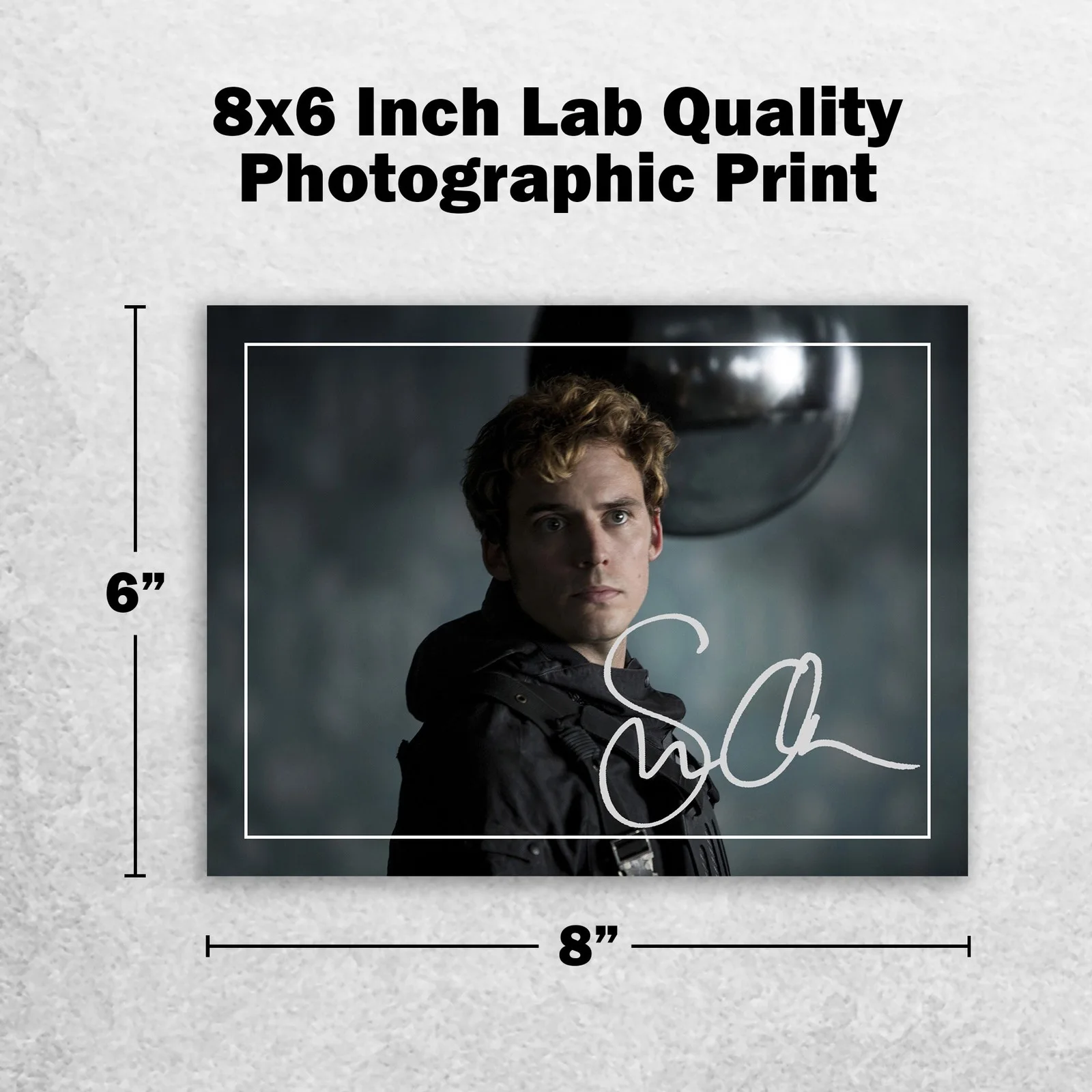 Sam Claflin Signed Memorabilia 8x6 Pre Printed Autograph Photo Memorabilia, image 2
