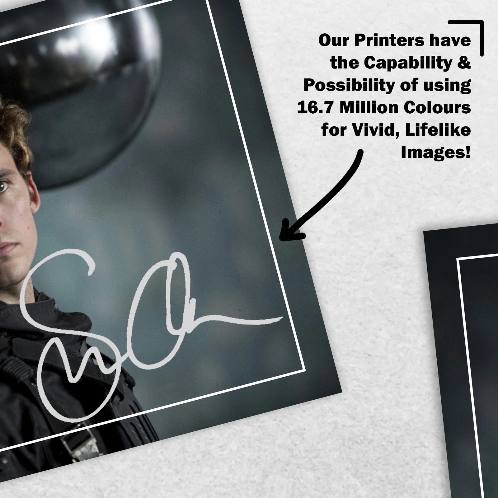 Sam Claflin Signed Memorabilia 8x6 Pre Printed Autograph Photo Memorabilia, image 5