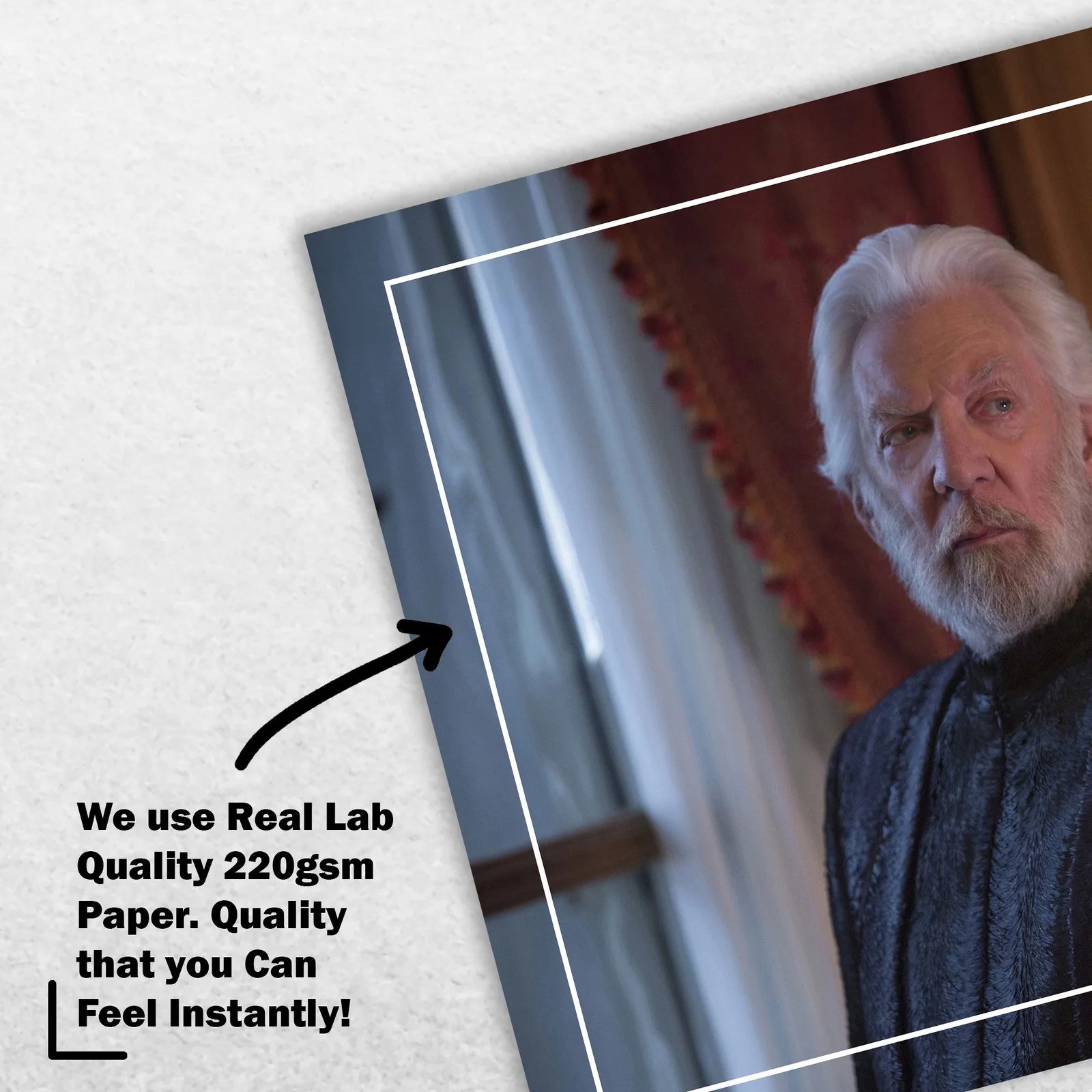 Donald Sutherland 8x6 Photo Signed Memorabilia 8x6 Pre Printed Autograph Photo, image 4
