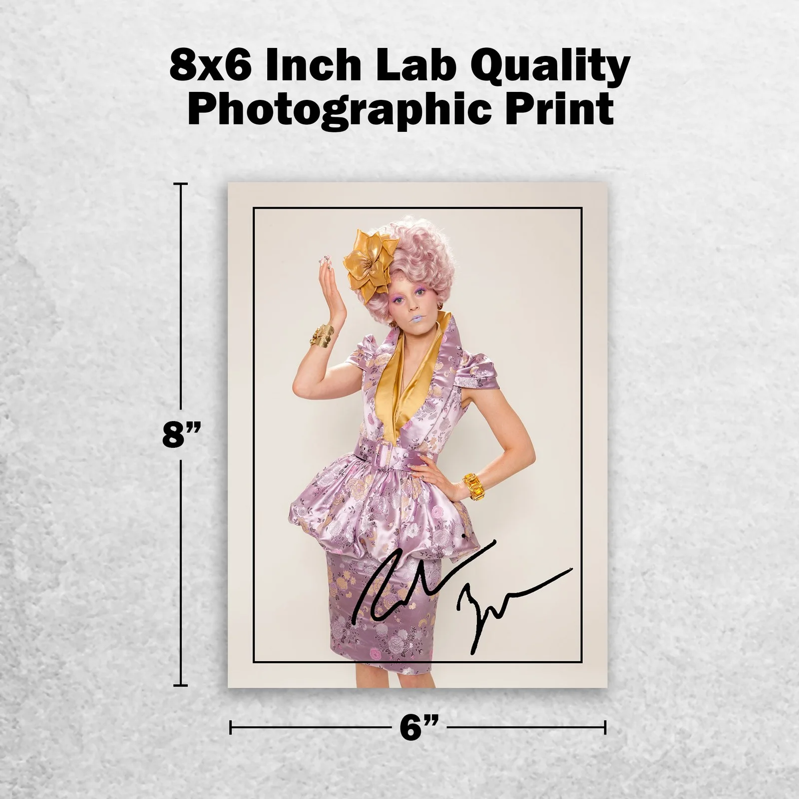 Elizabeth Banks 8x6 Photo Signed Memorabilia 8x6 Pre Printed Autograph Photo, изображение 2