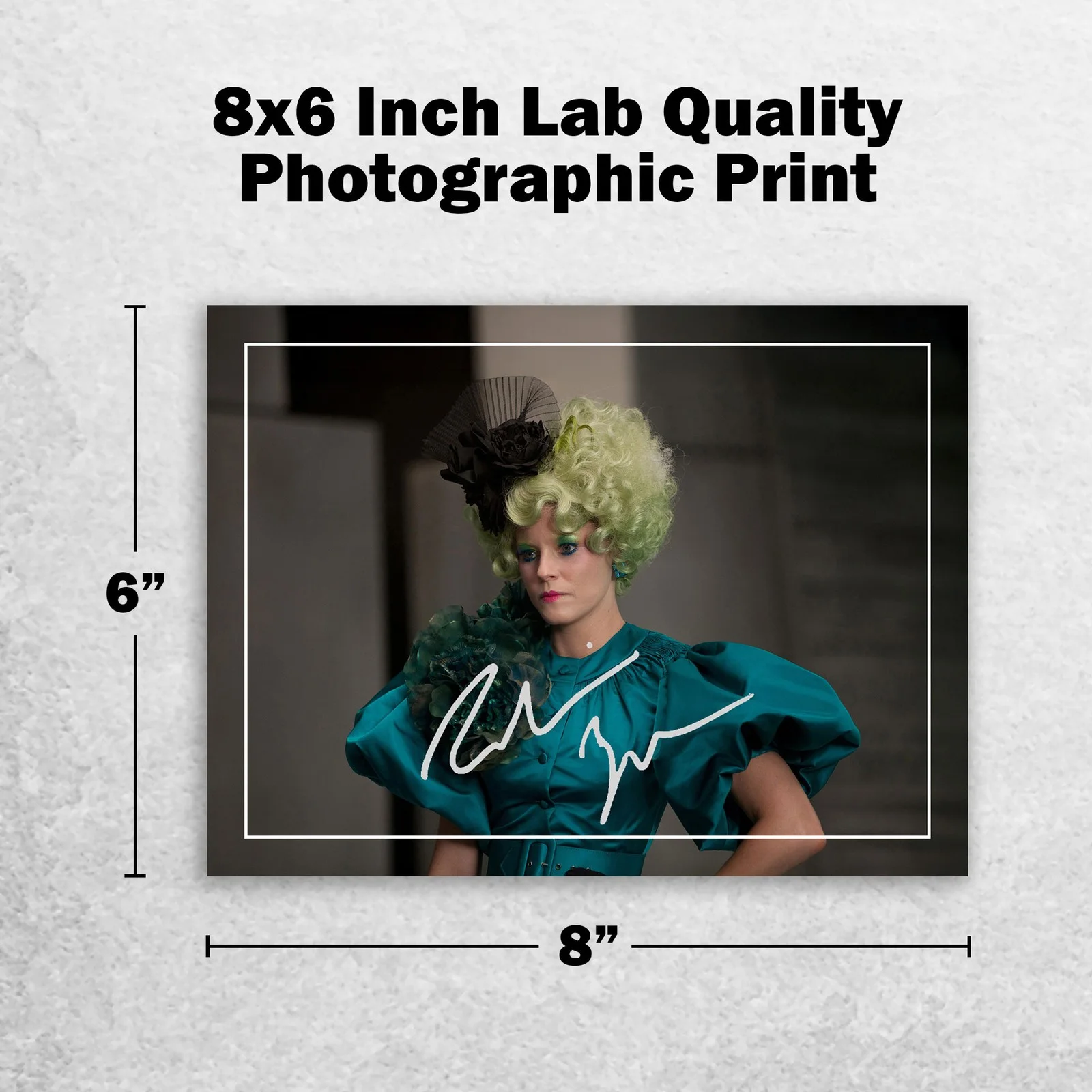 Elizabeth Banks 8x6 Photo Signed Memorabilia 8x6 Pre Printed Autograph Photo, изображение 2