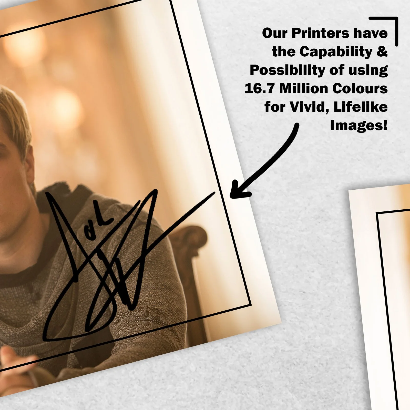 Josh Hutcherson 8x6 Photo Signed Memorabilia 8x6 Pre Printed Autograph Photo, изображение 5
