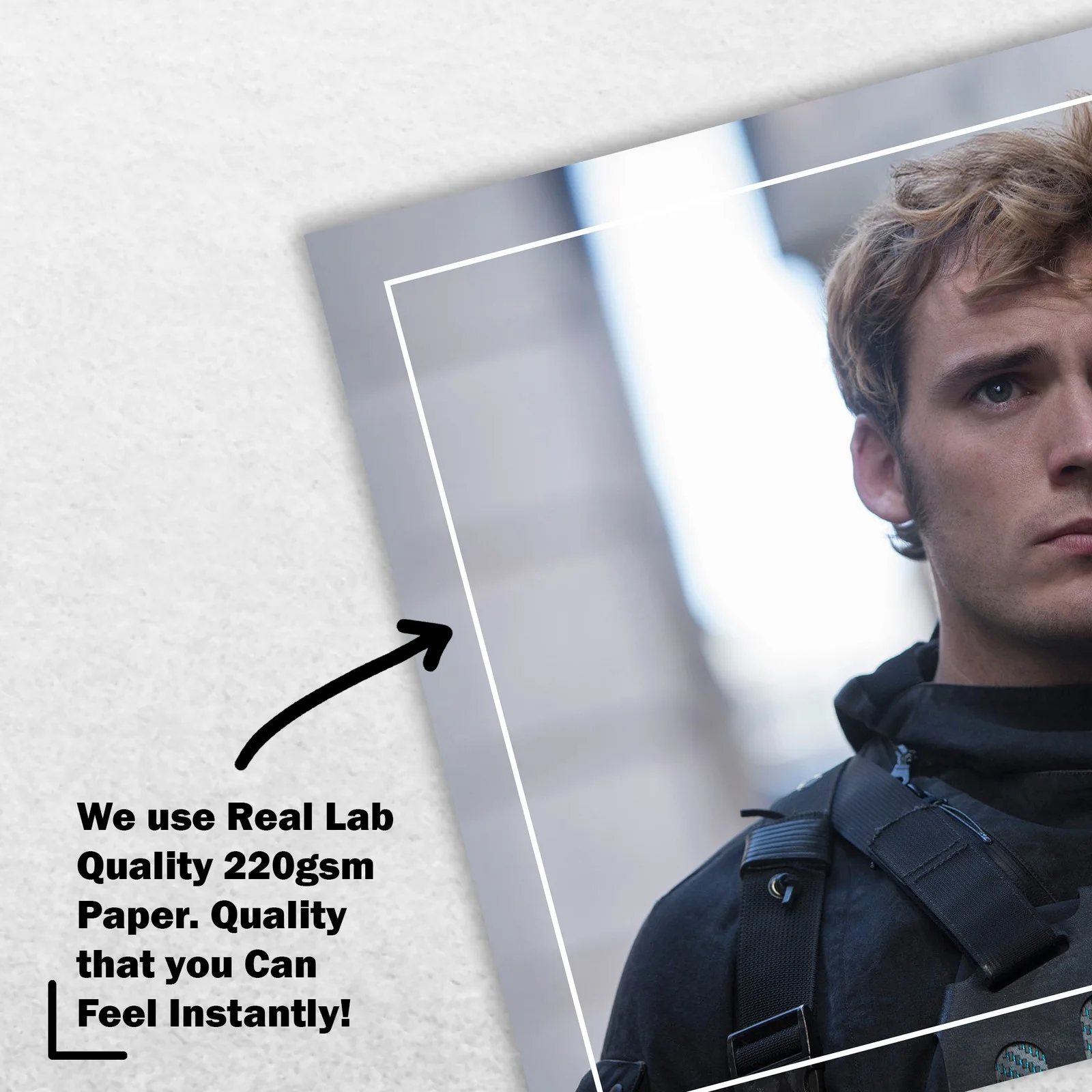 Sam Claflin 8x6 Photo Signed Memorabilia 8x6 Pre Printed Autograph Photo, изображение 4