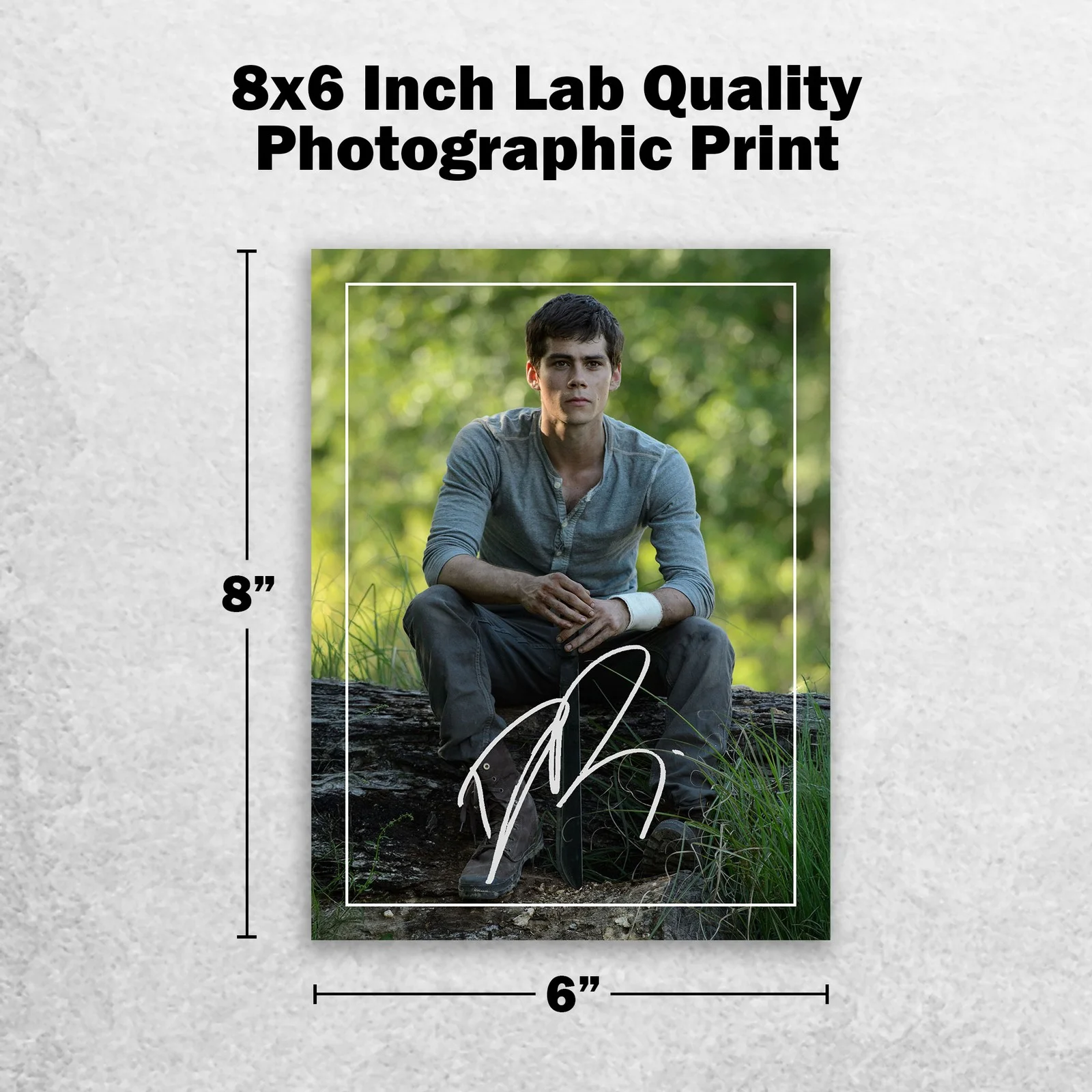 Dylan O'Brien 8x6 Photo Signed Memorabilia 8x6 Pre Printed Autograph Photo, изображение 2