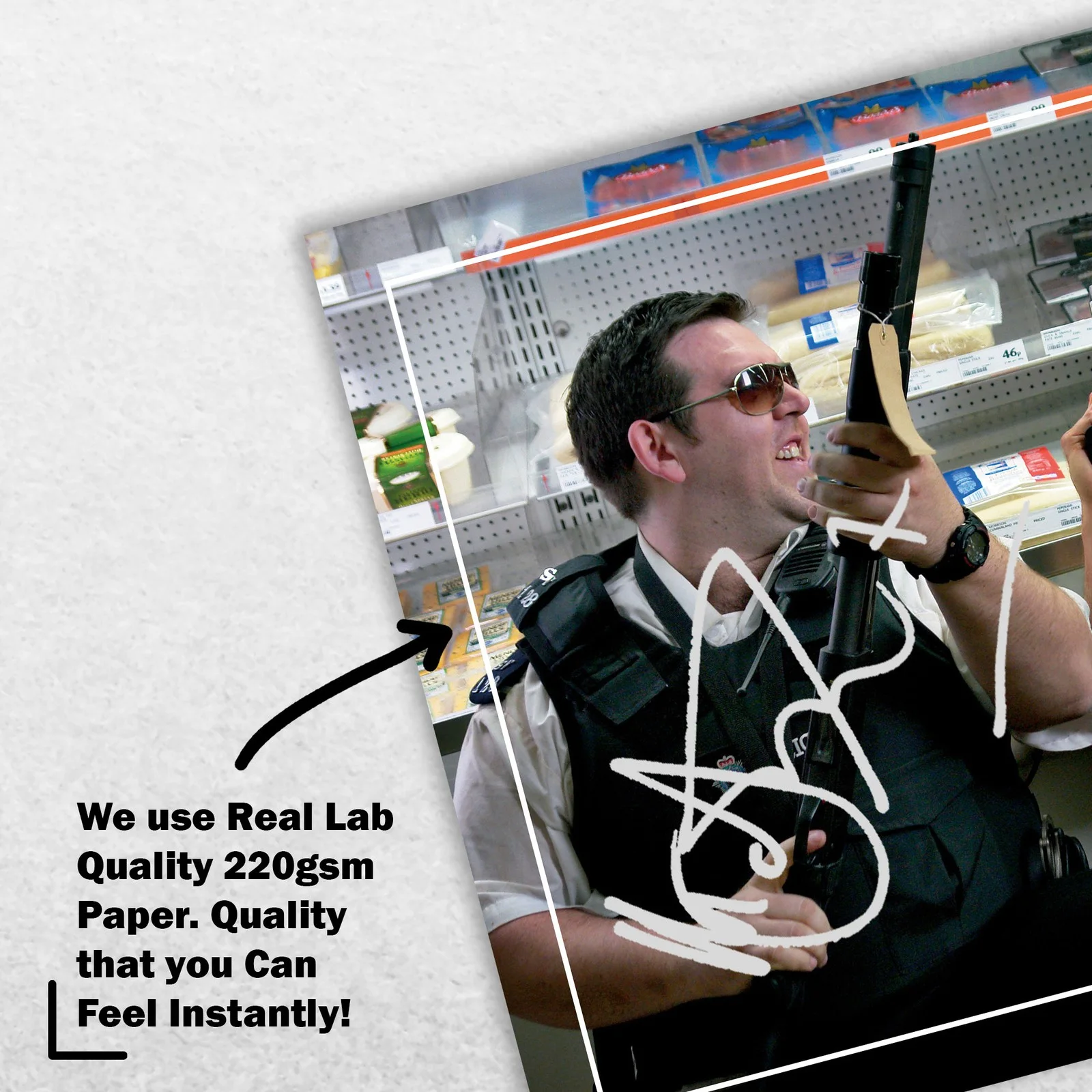 Simon Pegg Nick Frost Signed Memorabilia 8x6 Pre Printed Autograph Photo, изображение 4