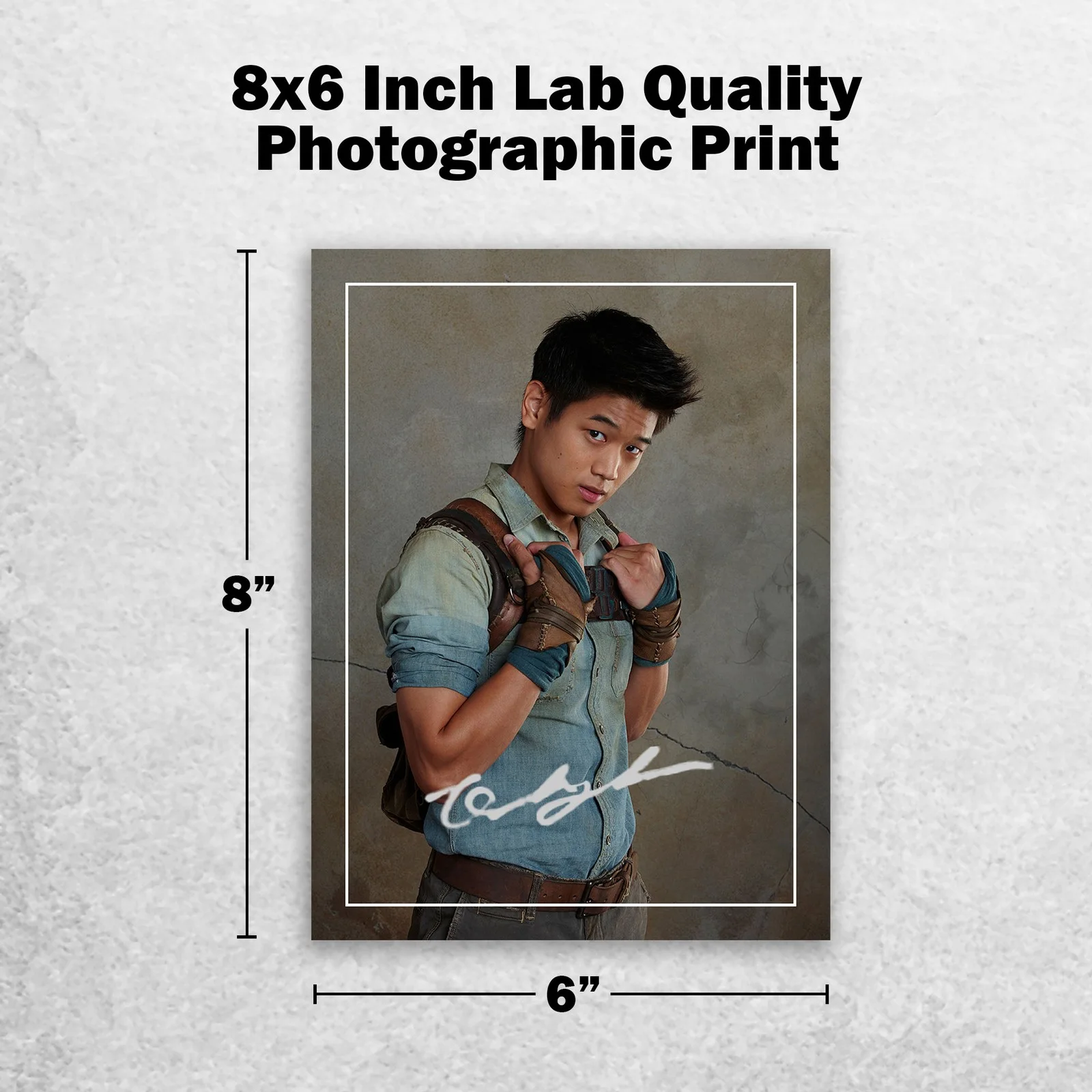 Bruce Lee Signed Memorabilia 8x6 Pre Printed Autograph Photo Memorabilia, изображение 2