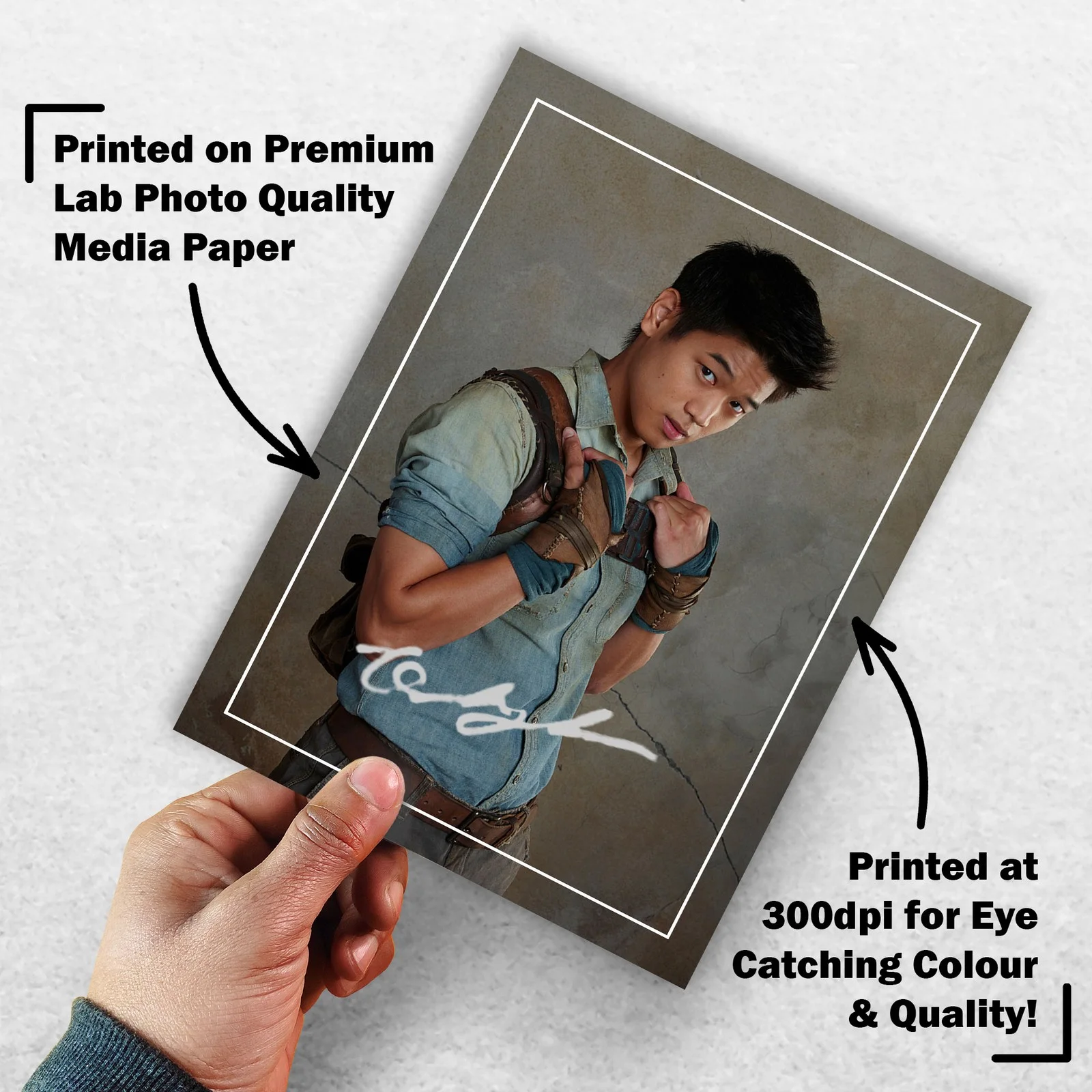 Bruce Lee Signed Memorabilia 8x6 Pre Printed Autograph Photo Memorabilia, изображение 3