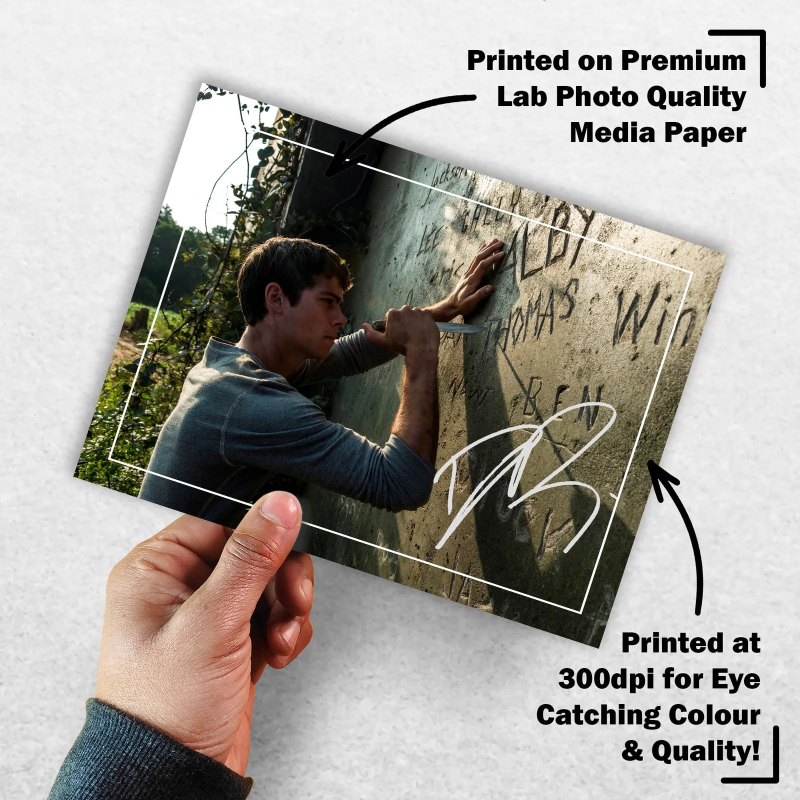 Dylan O'Brien 8x6 Photo Signed Memorabilia 8x6 Pre Printed Autograph Photo, image 3