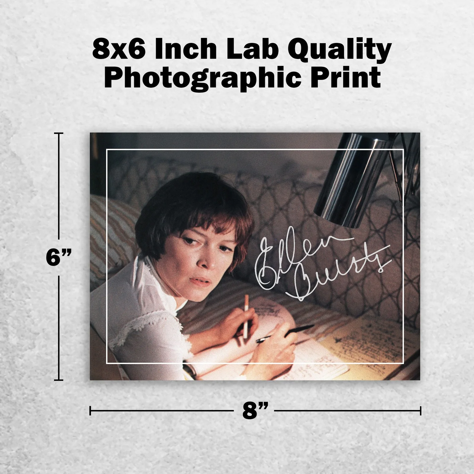 Ellen Burstyn 8x6 Photo Signed Memorabilia 8x6 Pre Printed Autograph Photo, image 2