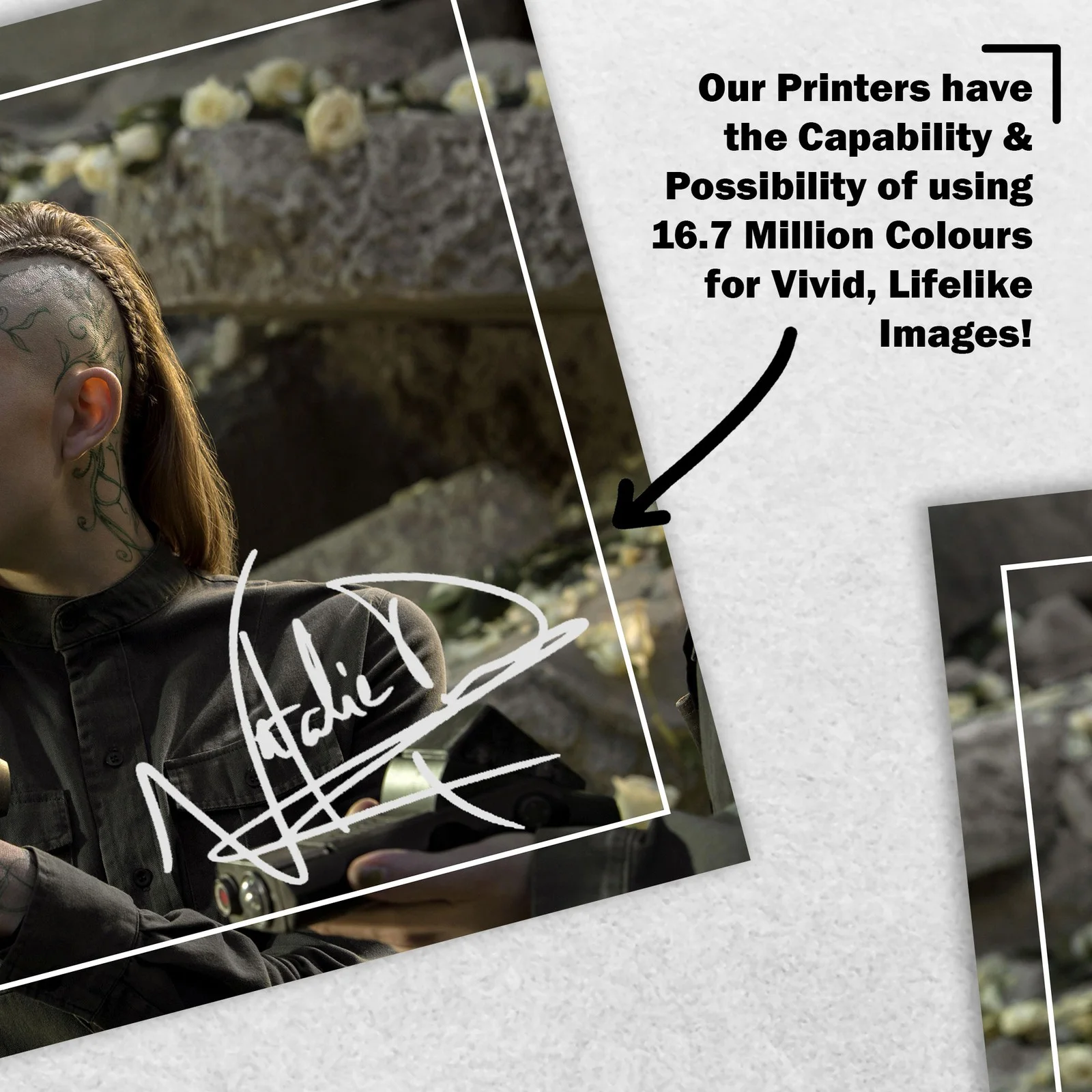 Natalie Dormer 8x6 Photo Signed Memorabilia 8x6 Pre Printed Autograph Photo, изображение 5