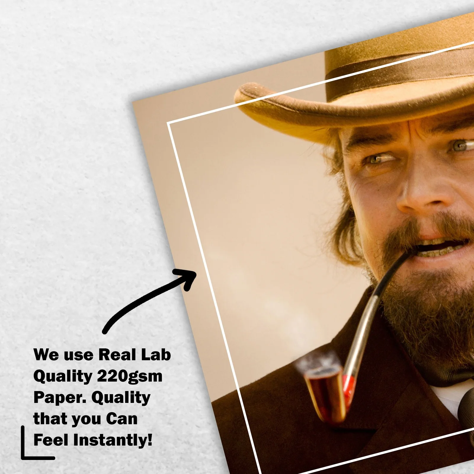 Leonardo DiCaprio 8x6 Photo Signed Memorabilia 8x6 Pre Printed Autograph Photo, image 4
