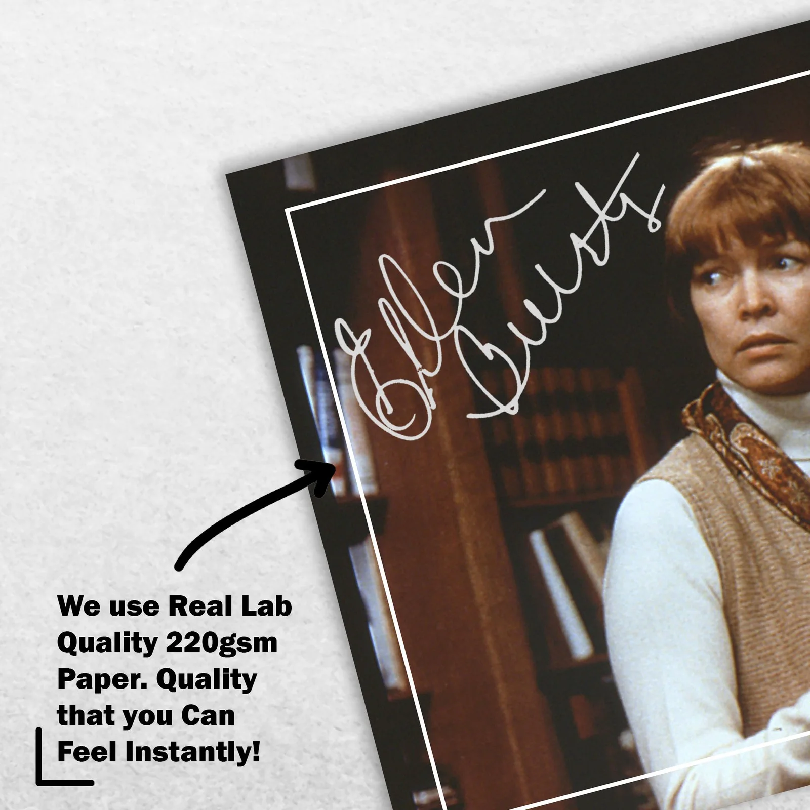 Ellen Burstyn 8x6 Photo Signed Memorabilia 8x6 Pre Printed Autograph Photo, image 4