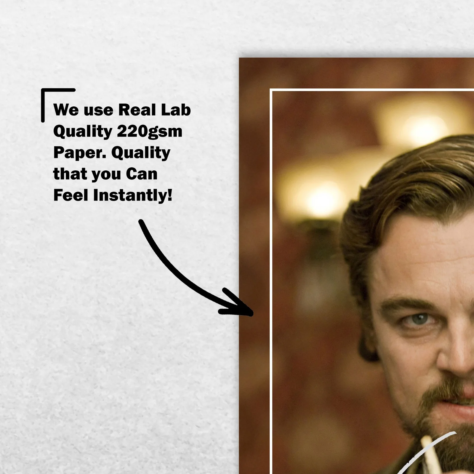 Leonardo DiCaprio Signed Memorabilia 8x6 Pre Printed Autograph Photo Memorabilia, изображение 4