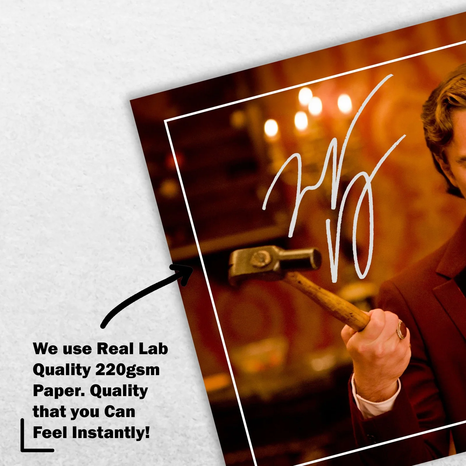 Leonardo DiCaprio 8x6 Photo Signed Memorabilia 8x6 Pre Printed Autograph Photo, image 4