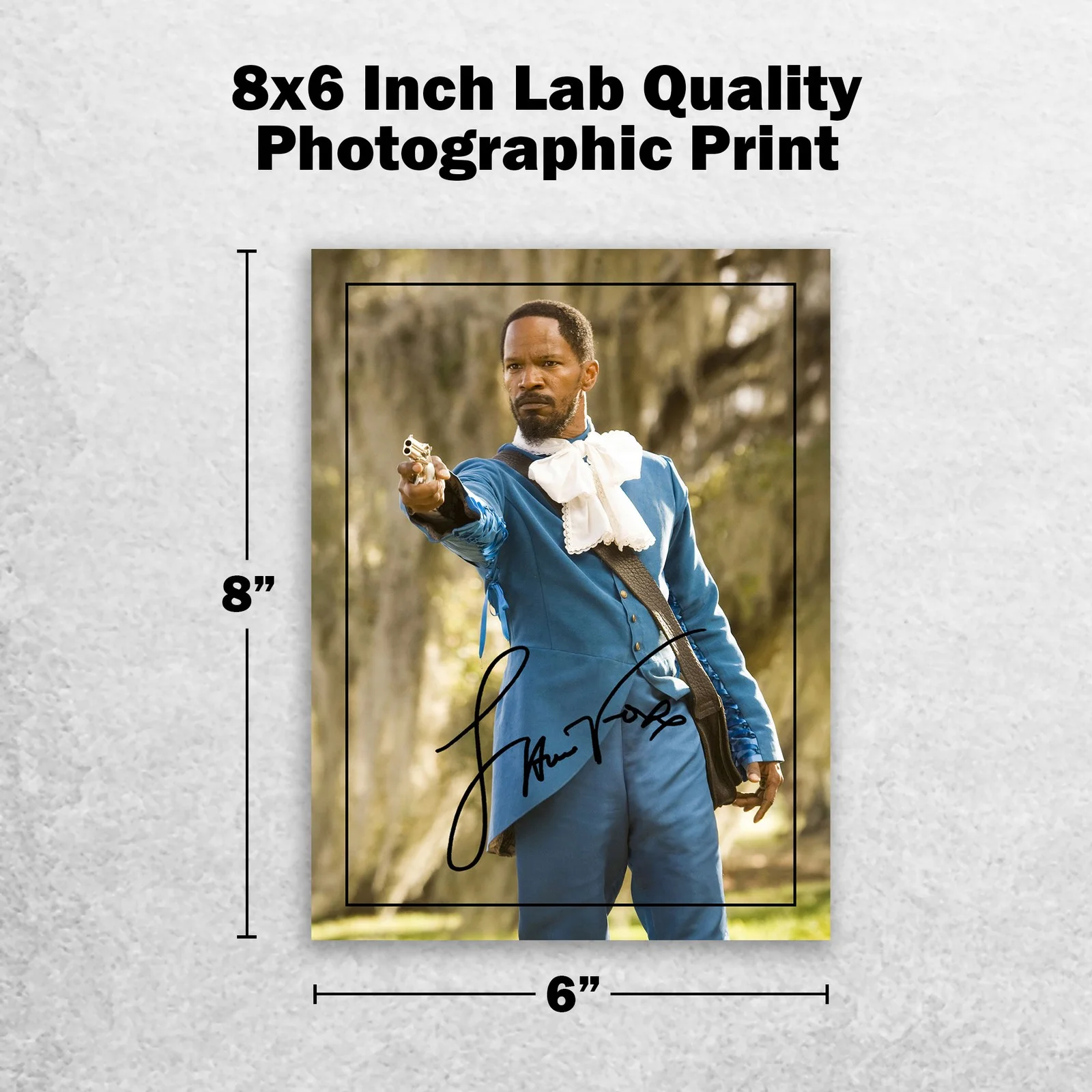Jamie Foxx Signed Memorabilia 8x6 Pre Printed Autograph Photo Memorabilia, image 2