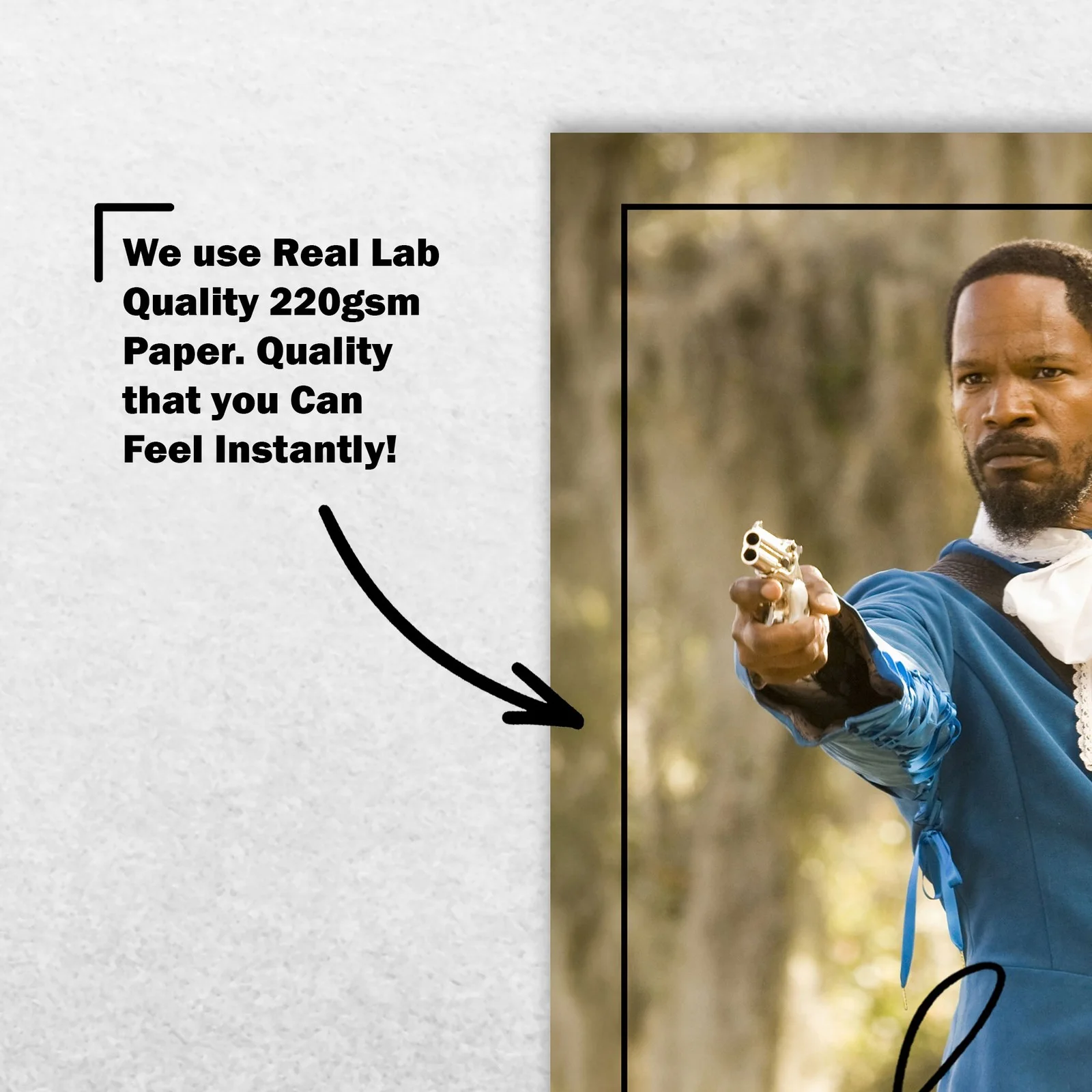Jamie Foxx Signed Memorabilia 8x6 Pre Printed Autograph Photo Memorabilia, image 4