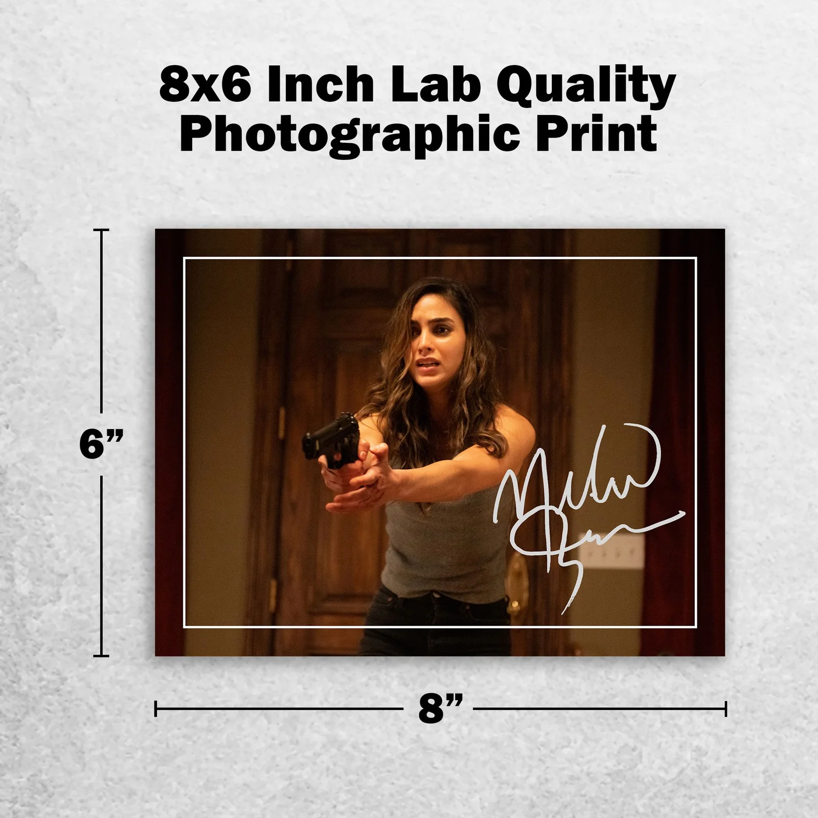 Melissa Barrera 8x6 Photo Signed Memorabilia 8x6 Pre Printed Autograph Photo, image 2