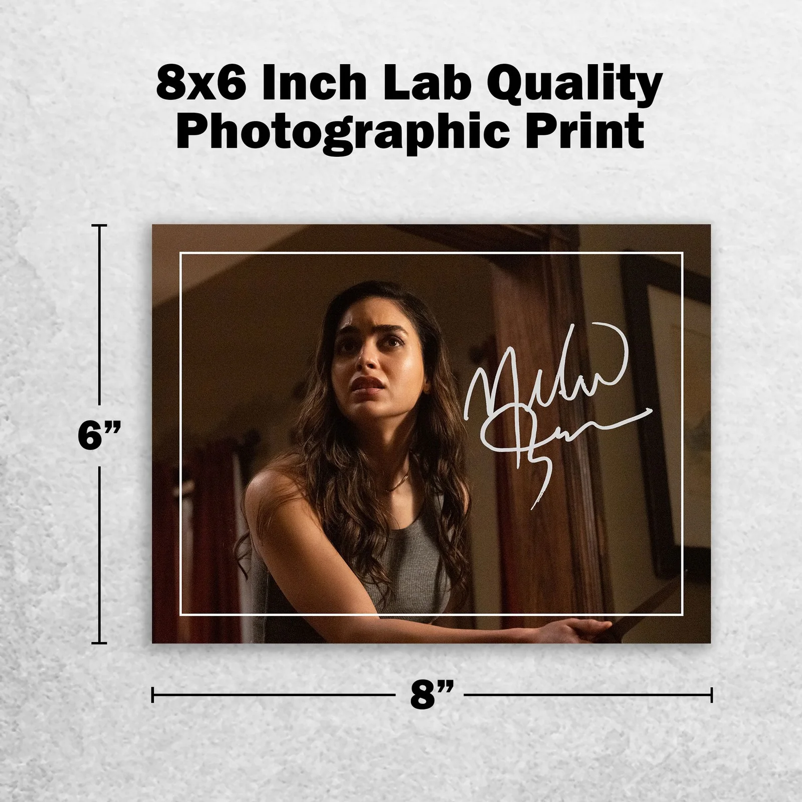 Melissa Barrera 8x6 Photo Signed Memorabilia 8x6 Pre Printed Autograph Photo, image 2