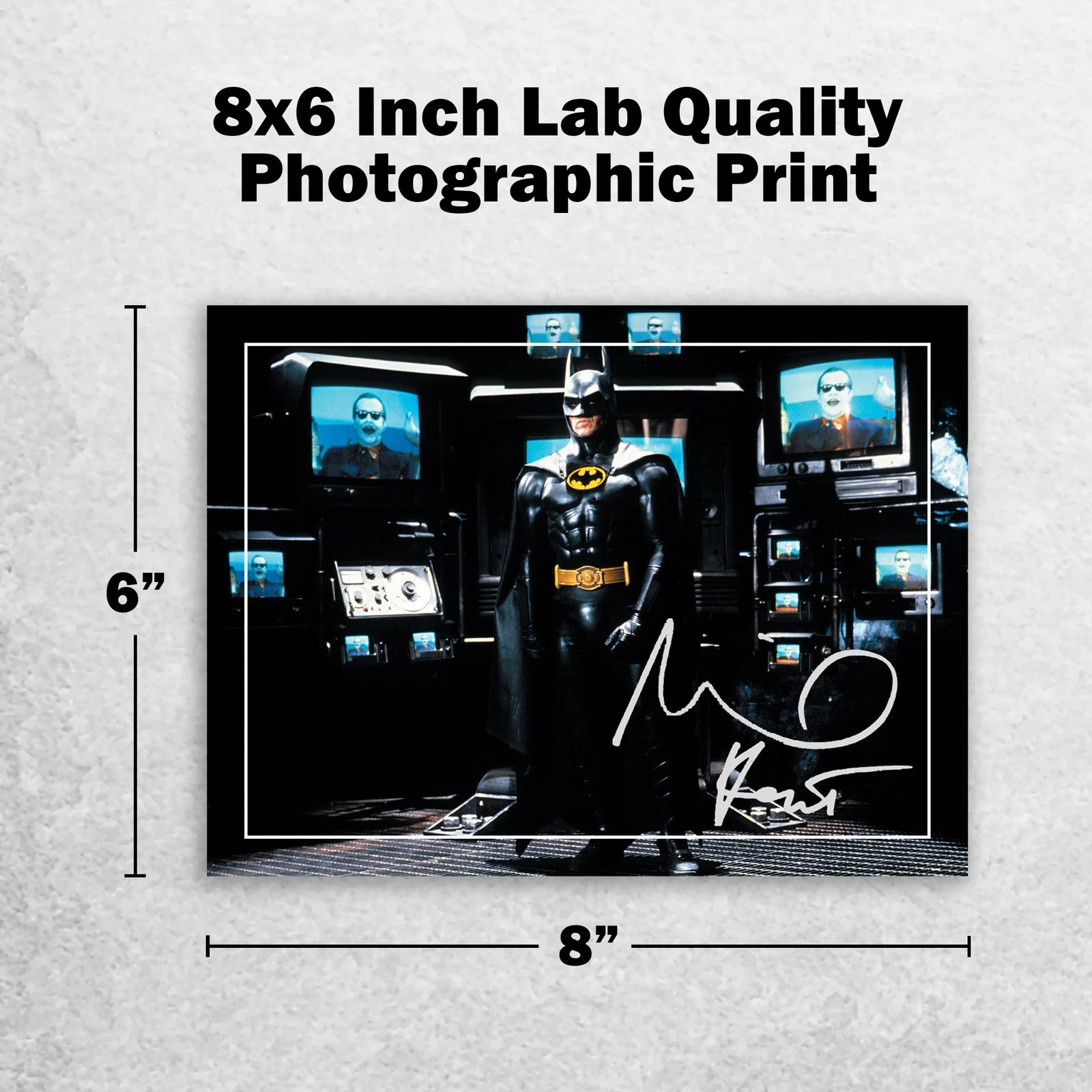 Michael Keaton Signed Memorabilia 8x6 Pre Printed Autograph Photo Memorabilia, изображение 2
