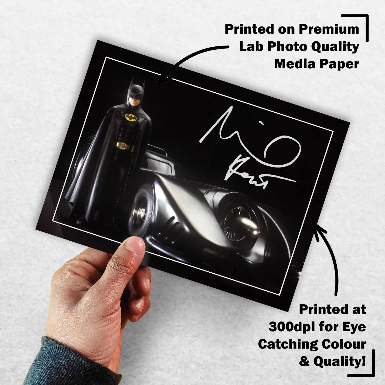 Michael Keaton Signed Memorabilia 8x6 Pre Printed Autograph Photo Memorabilia, изображение 3