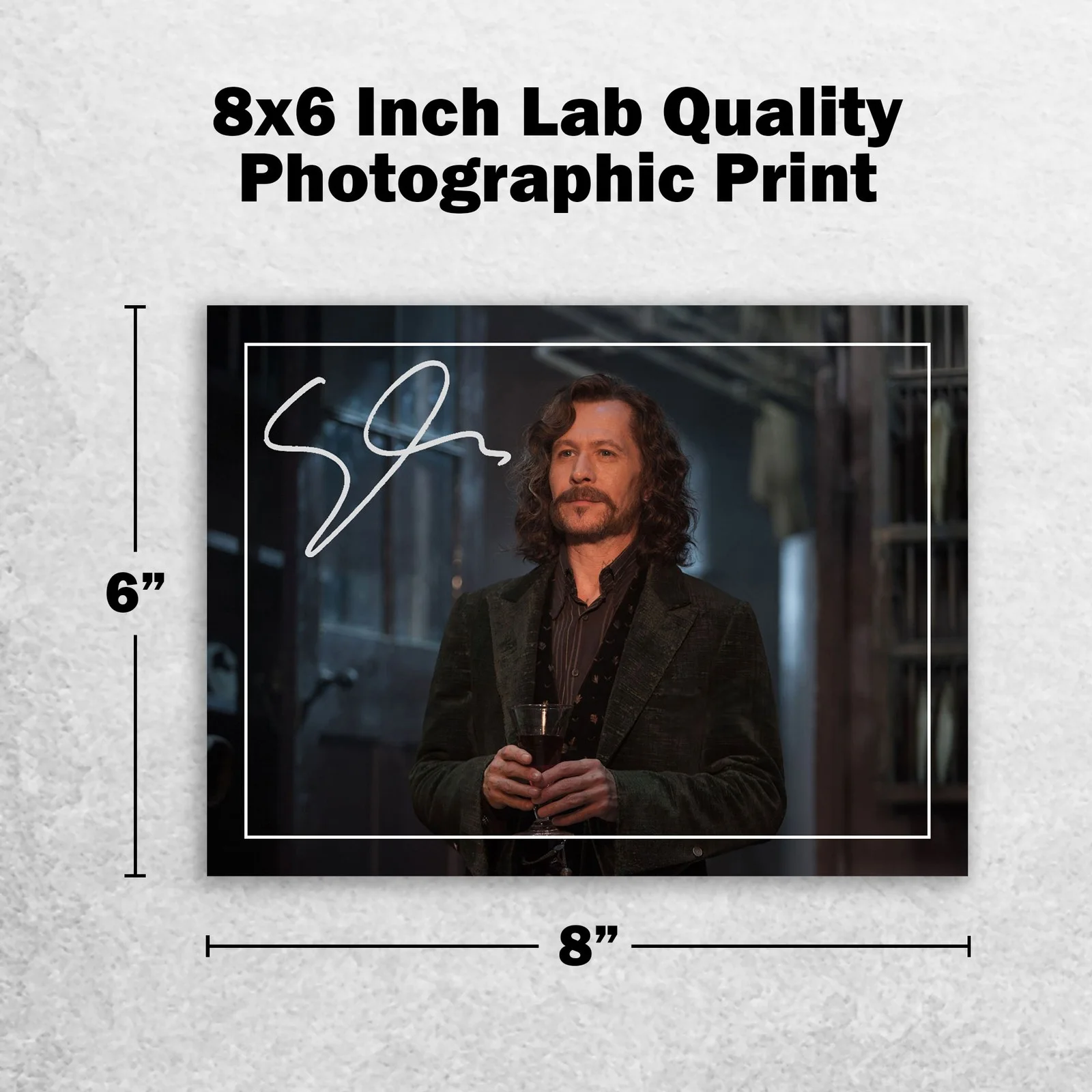 Gary Oldman Signed Memorabilia 8x6 Pre Printed Autograph Photo Memorabilia, image 2