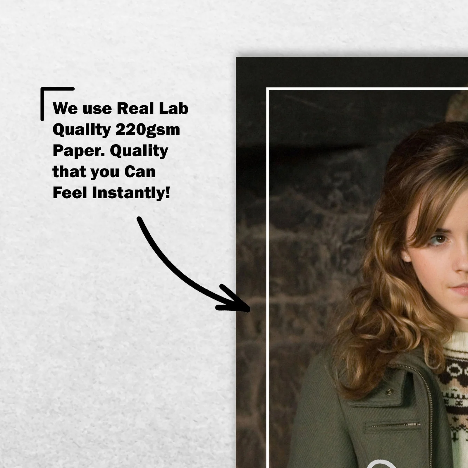 Emma Watson 8x6 Photo Signed Memorabilia 8x6 Pre Printed Autograph Photo, image 4