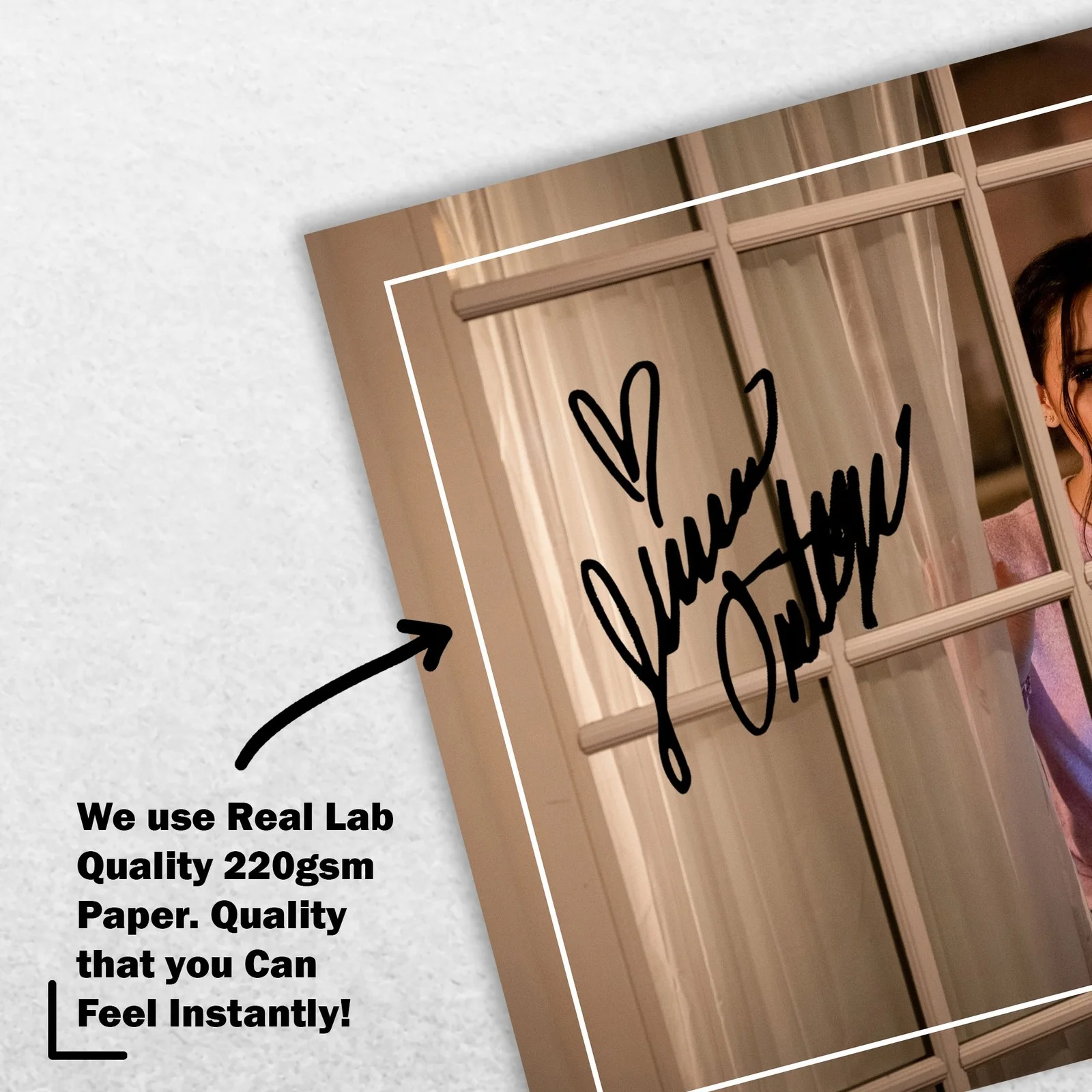 Jenna Ortega Signed Memorabilia 8x6 Pre Printed Autograph Photo Memorabilia, изображение 4