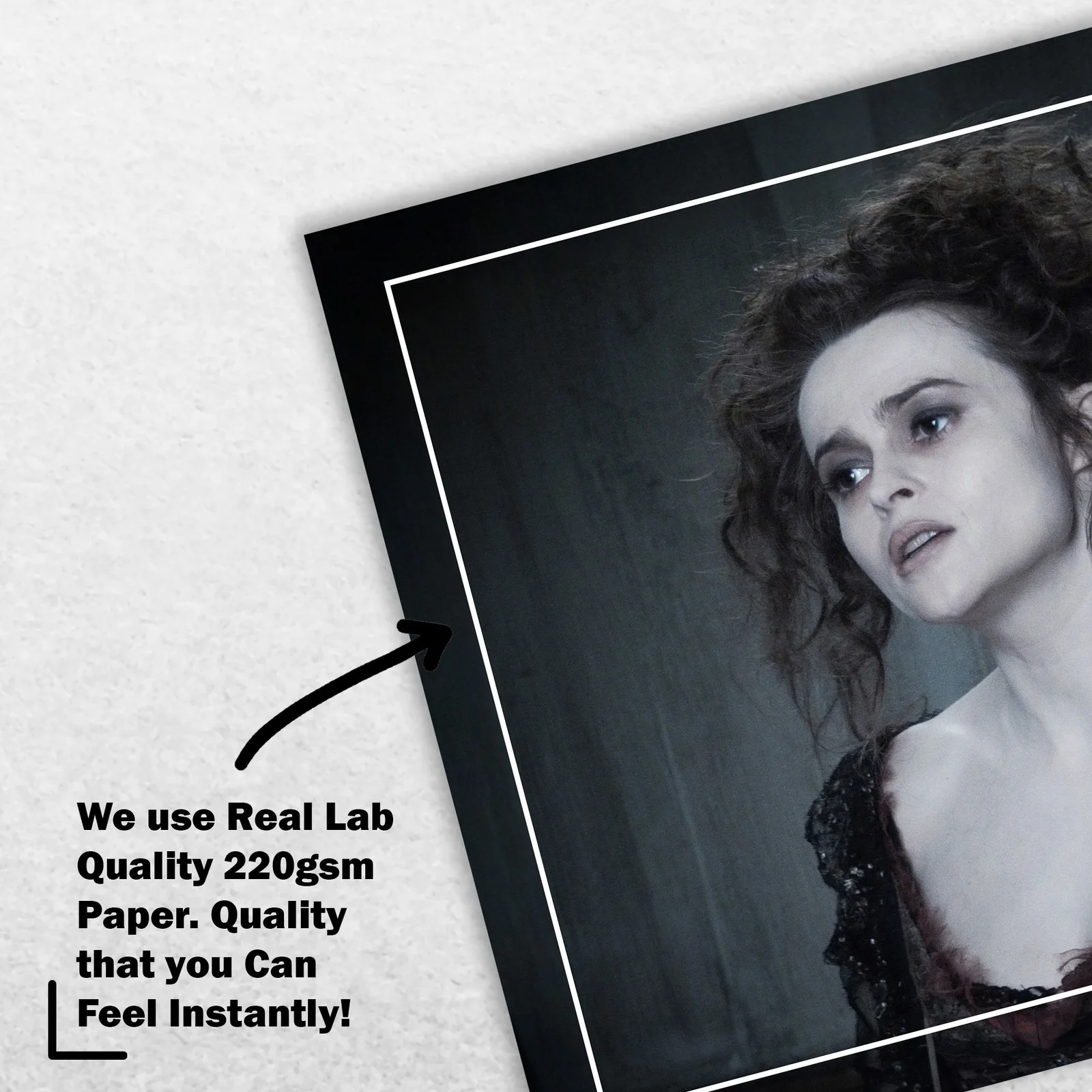 Helena Bonham Carter Signed Memorabilia 8x6 Pre Printed Autograph Photo, изображение 4