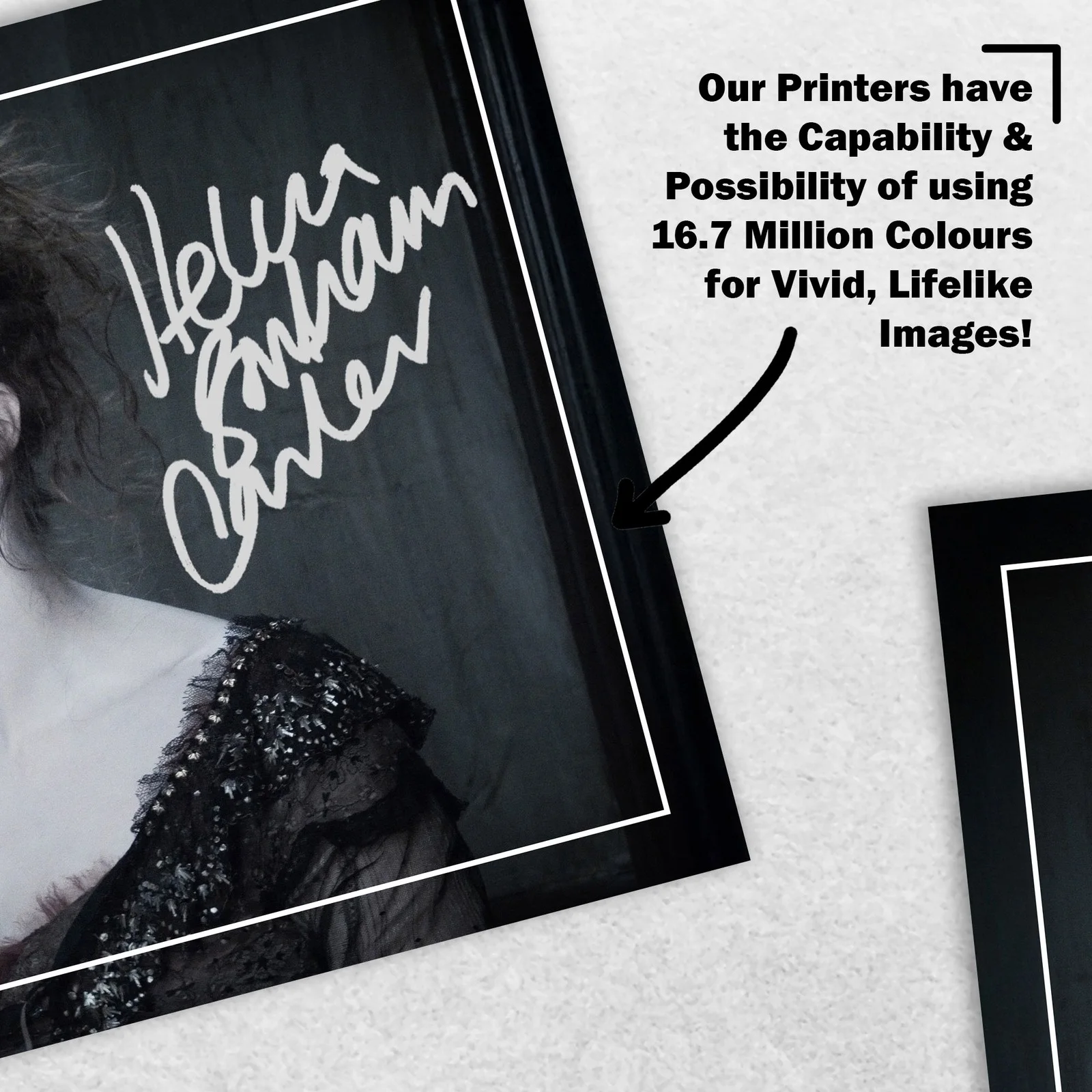Helena Bonham Carter Signed Memorabilia 8x6 Pre Printed Autograph Photo, изображение 5